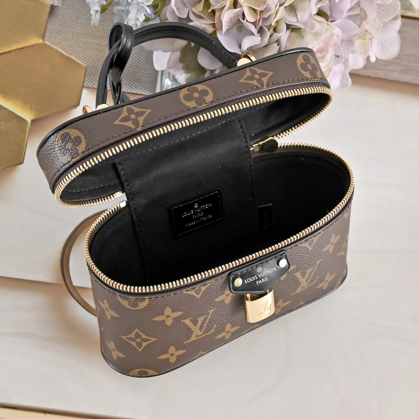 LV 老花 帆布 鏈條包 精致鏈條款