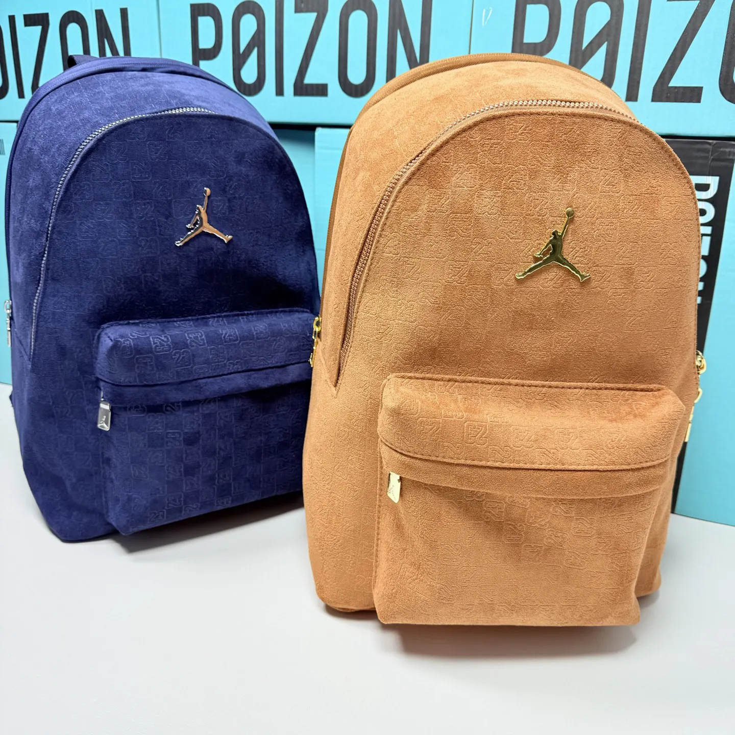 老花 AIR JORDAN乔丹飞人 男女同款满印老 雙肩包 实用雙肩款