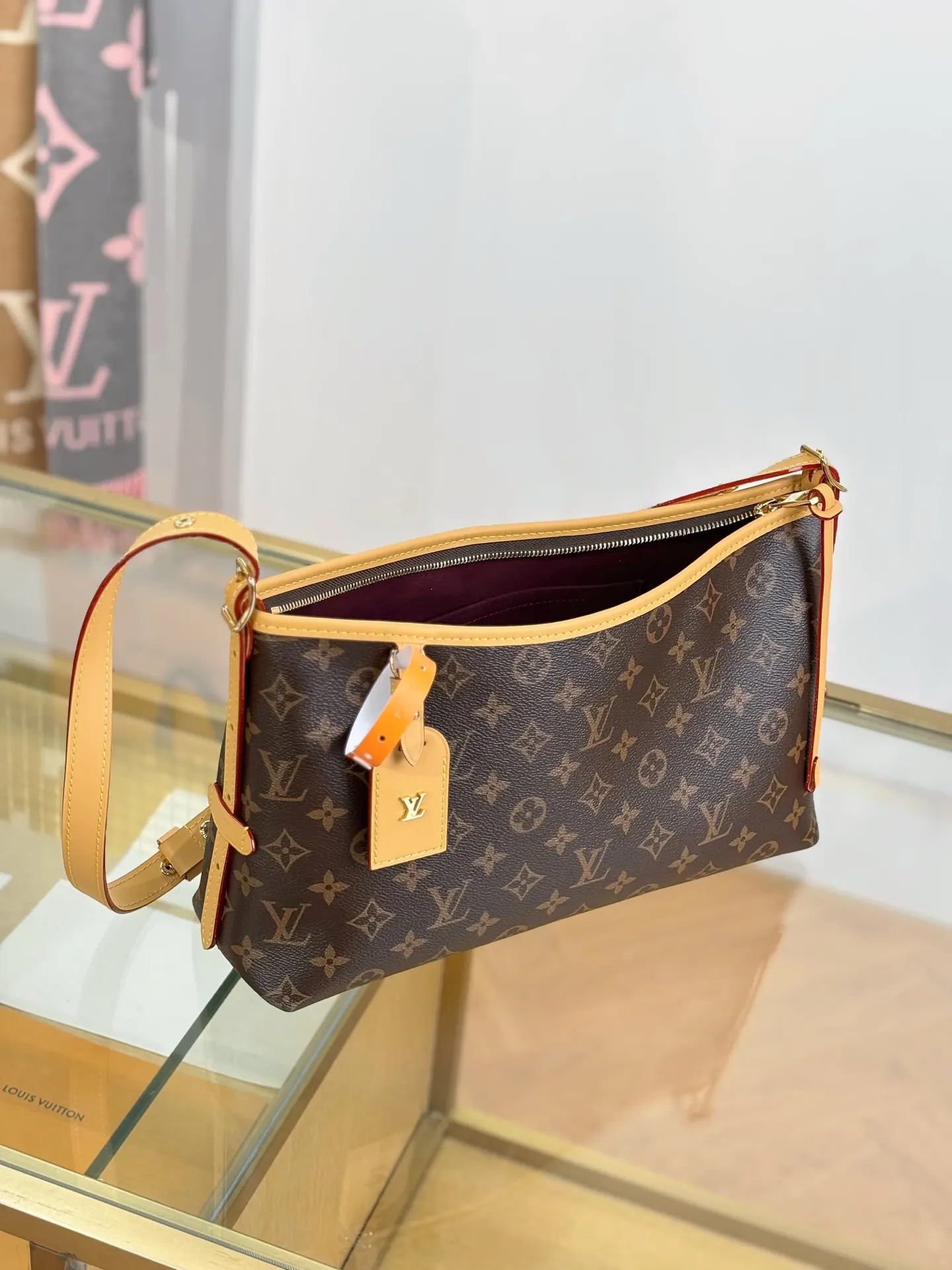 CarryAll 老花 EAST 腋下包 復古腋下背款