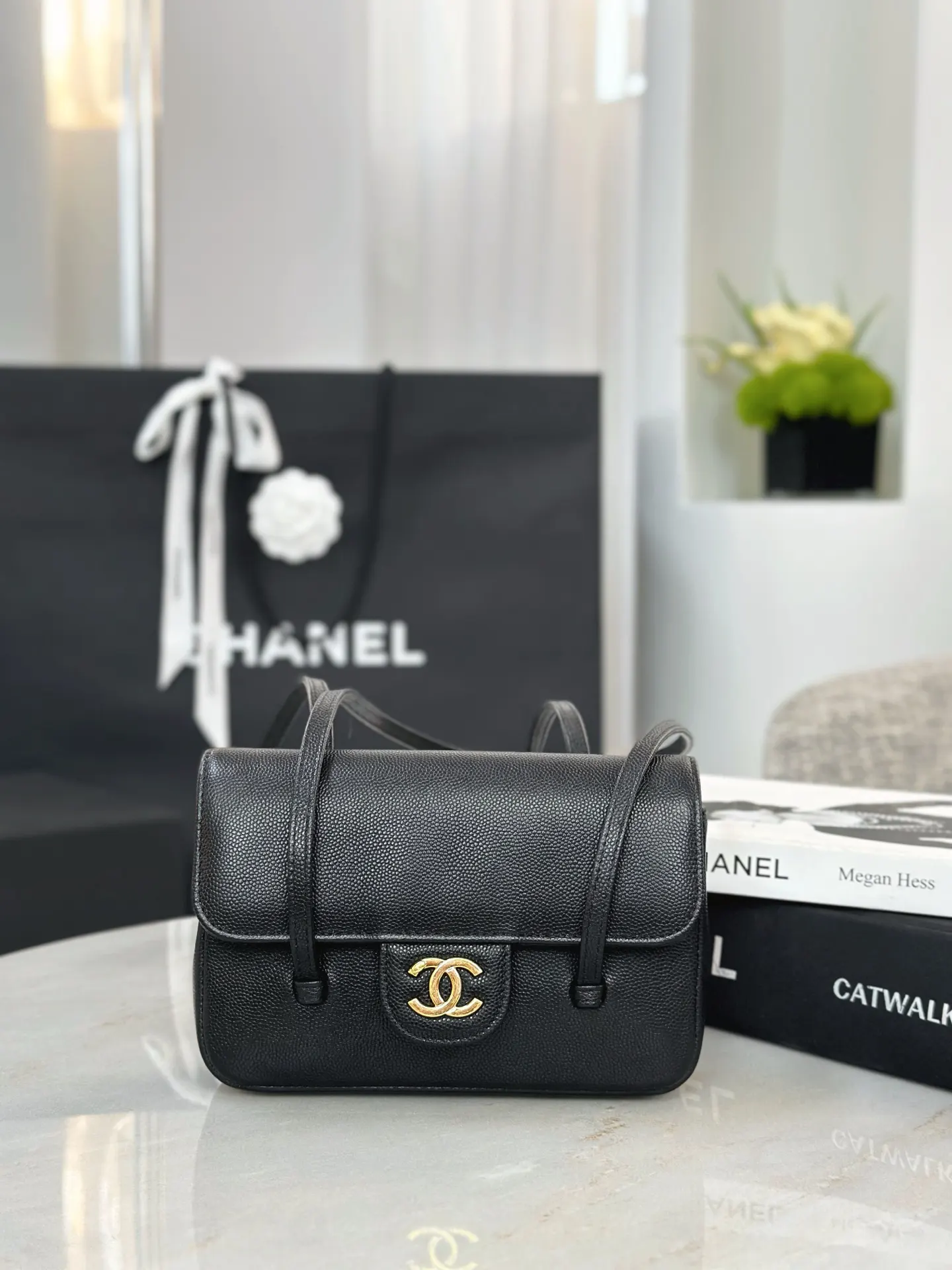 Chanel Calfskin Preppy Coco Handbag Hand Shoulder Image 2 Chanel Calfskin Preppy Coco Handbag Hand Shoulder Image 2