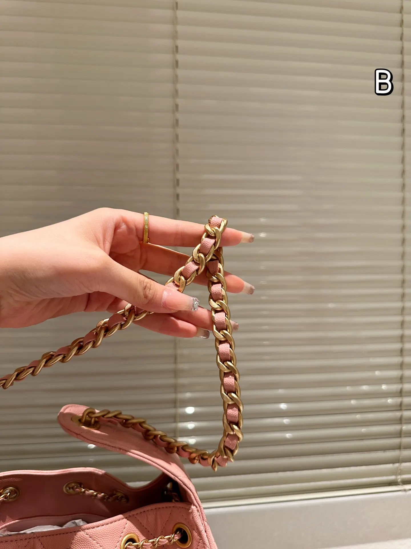 Chanel Hobo Shoulder Bag Vintage Leather