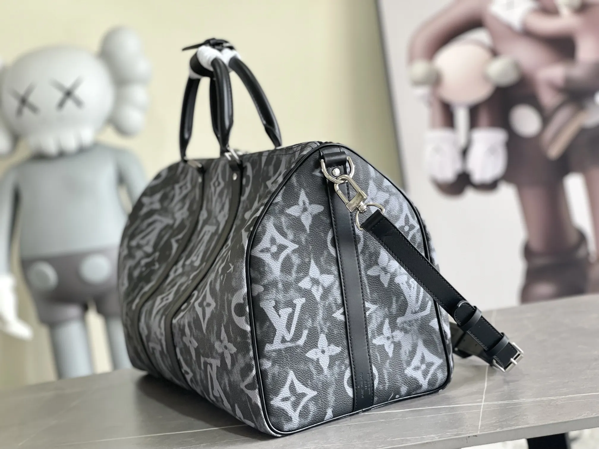Keepall 牛仔 丹宁 帆布 旅行袋 大容量旅行款