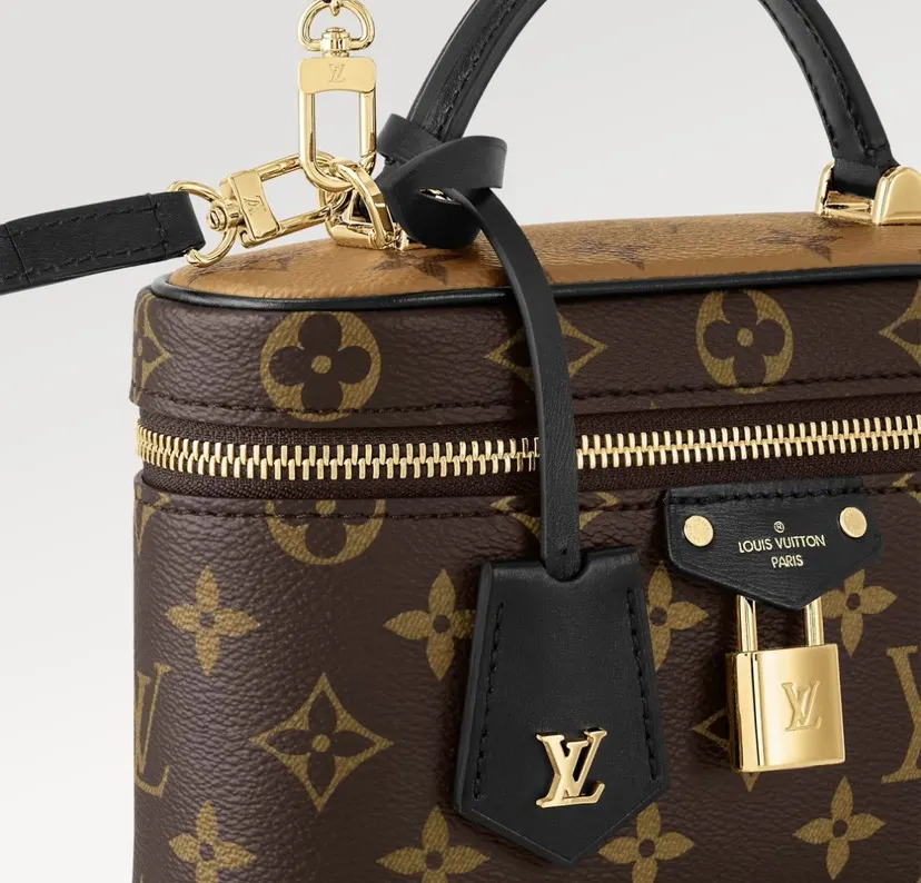 LV 帆布 Vanity Chain uch 链条包 精致链条款