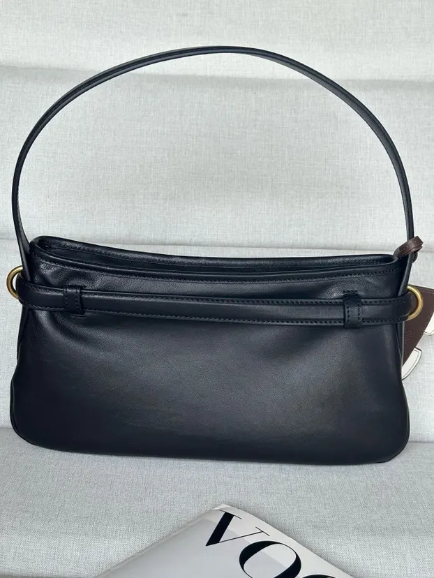 Gold Hobo Shoulder Bag Vintage