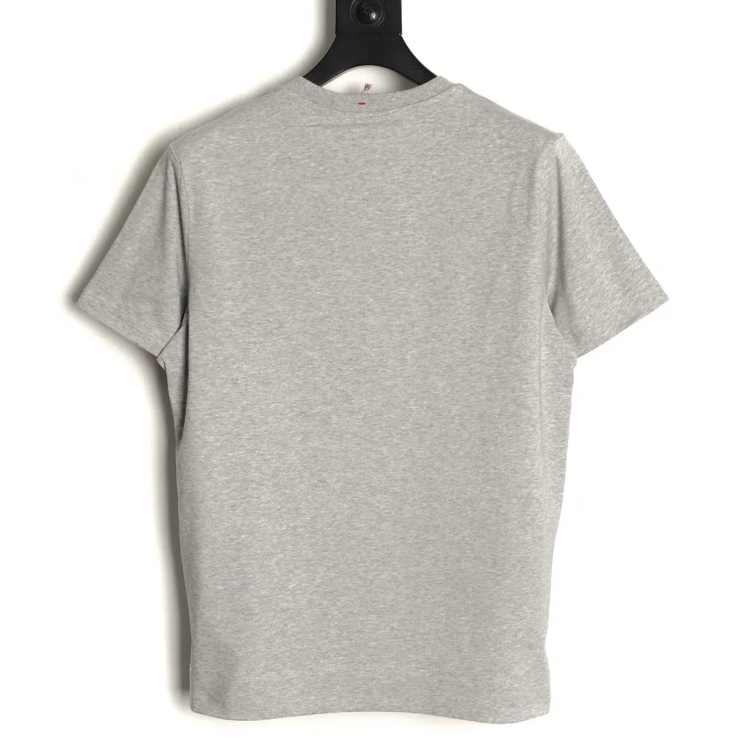 Moncler Embroidery Short Sleeve T-Shirt Daily Versatile Style Image 2 Moncler Embroidery Short Sleeve T-Shirt Daily Versatile Style Image 2
