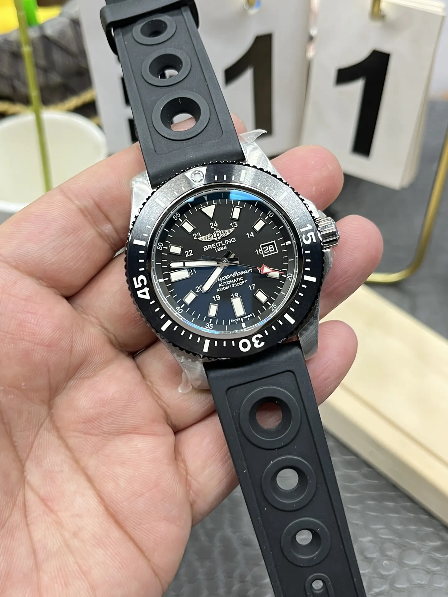 GF百 灵陶瓷 海洋 海鸥 全自动 手錶 經典腕表款