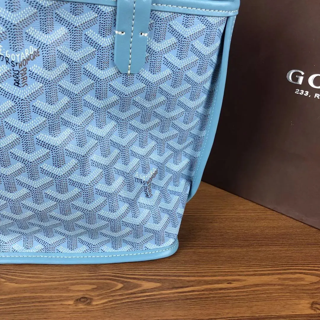 Goyard 双面对花mini购物袋多色低调又經典的Y字花纹 非常 旅行袋 大容量旅行款
