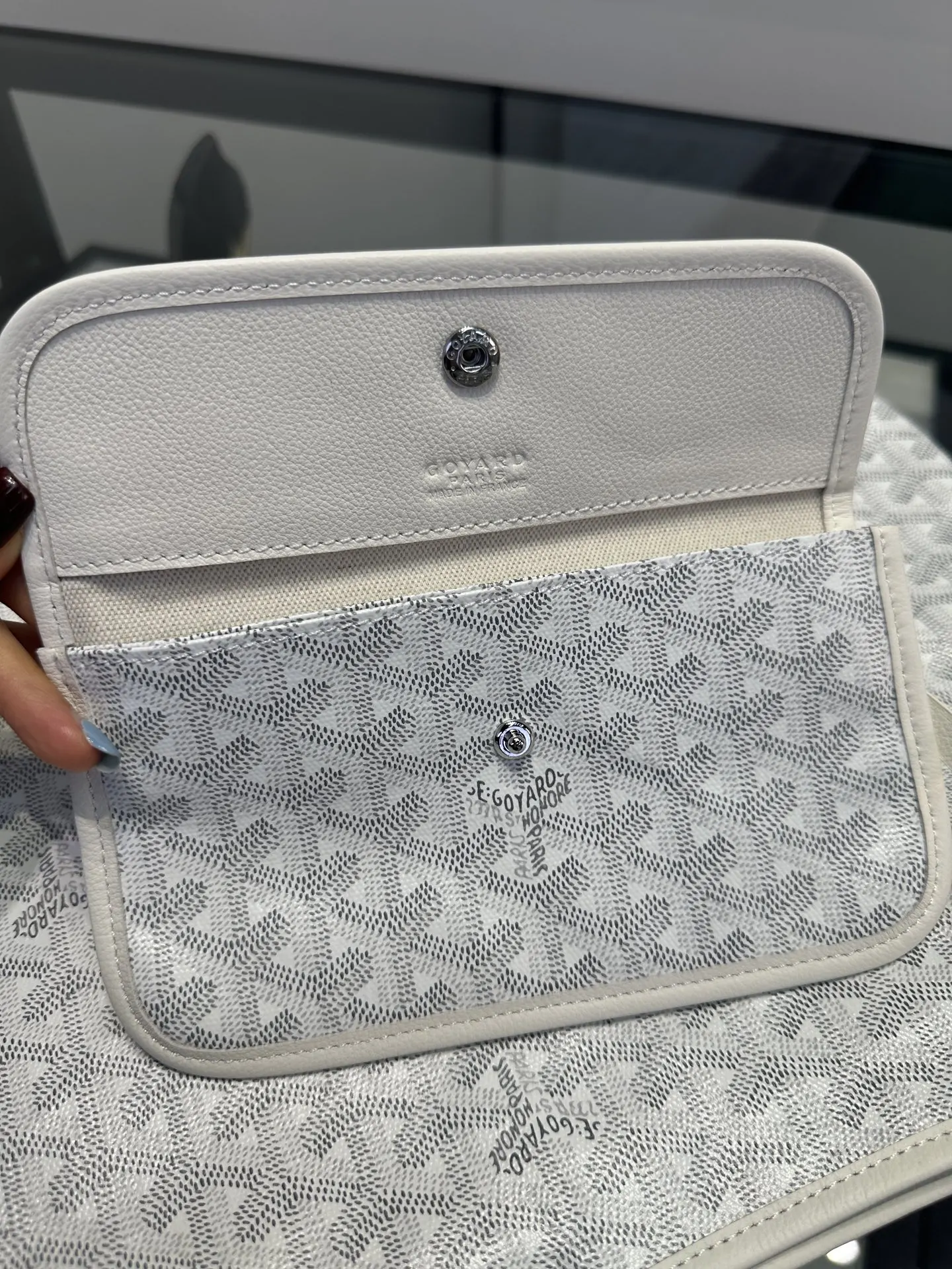 Goyard Hobo 白色 腋下包 復古腋下背款
