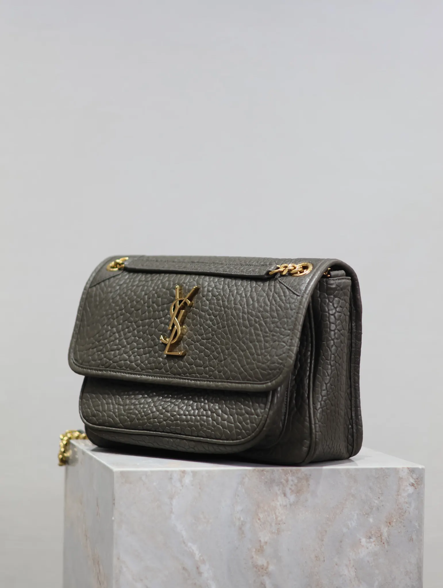 Green Hobo Shoulder Bag Vintage