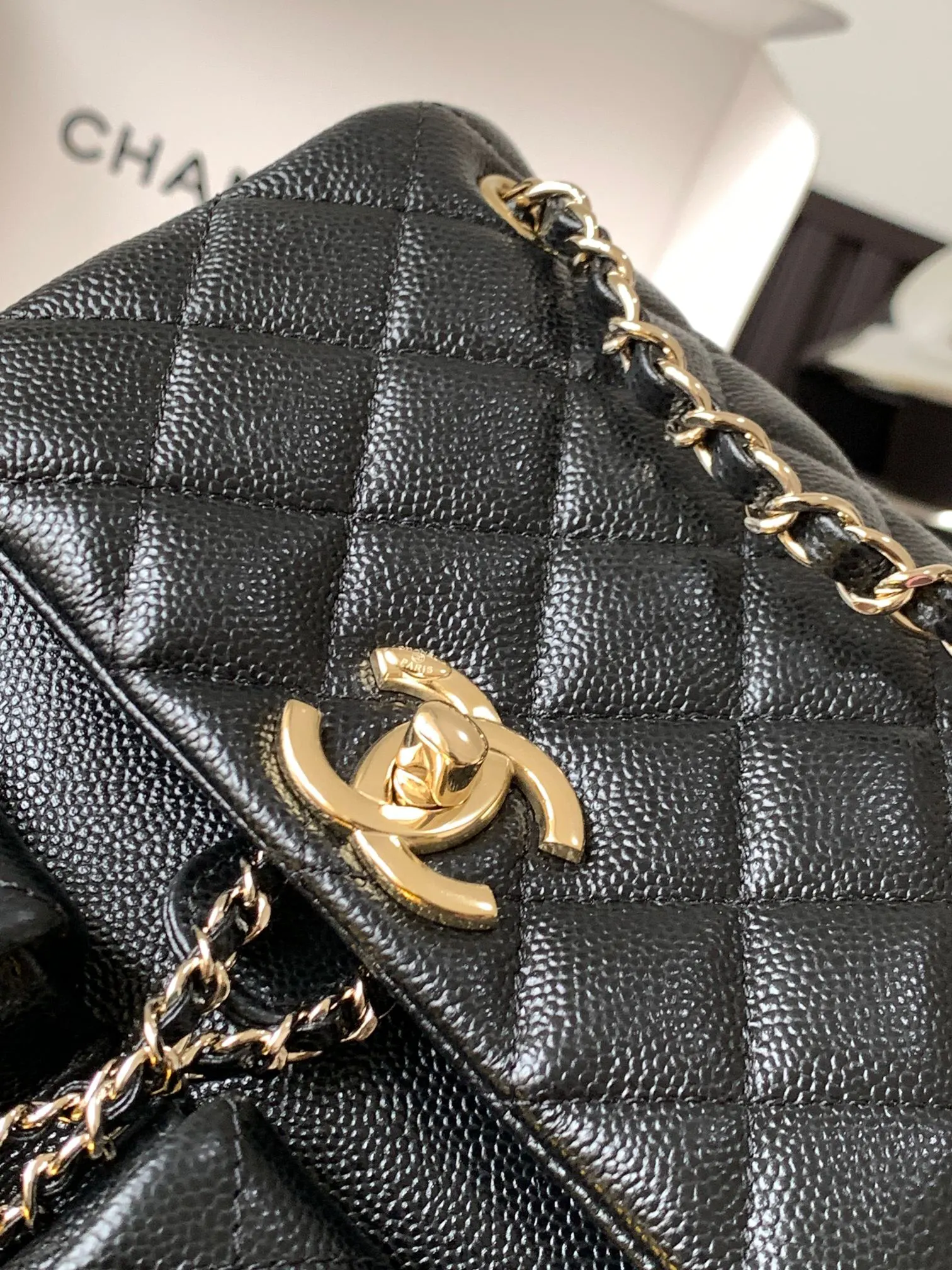 CHANEL 牛皮 雙肩包 实用雙肩款