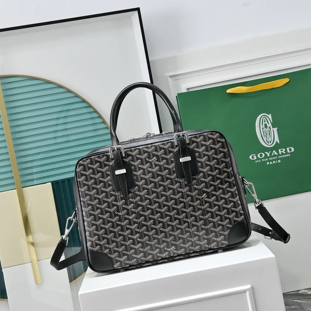 Goyard 黃色 戈雅公文包是理想的商務伴侣 商務通勤款