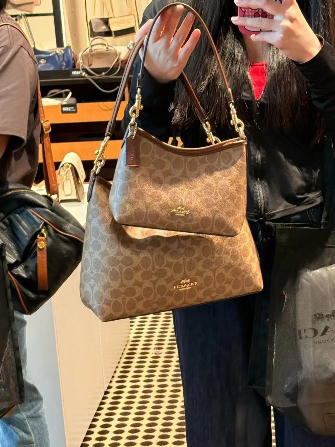 Coach Mini laurel系列流浪包 斜背包 輕便斜挎款