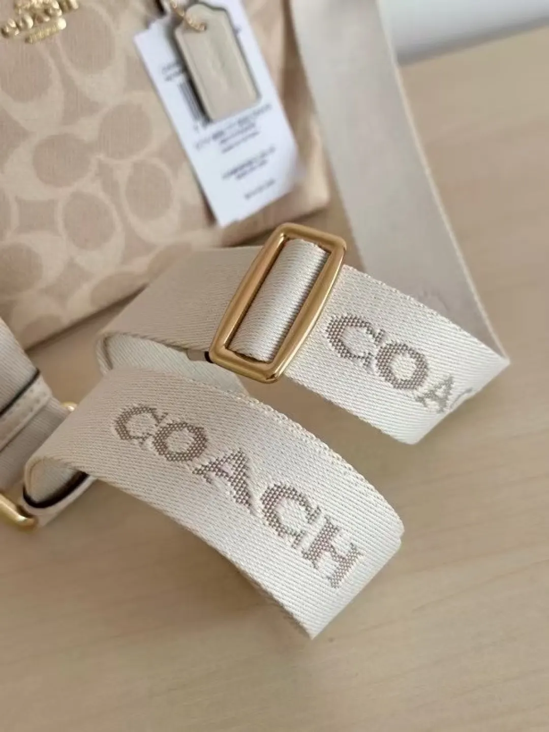 Coach 牛皮 托特包 大容量托特款