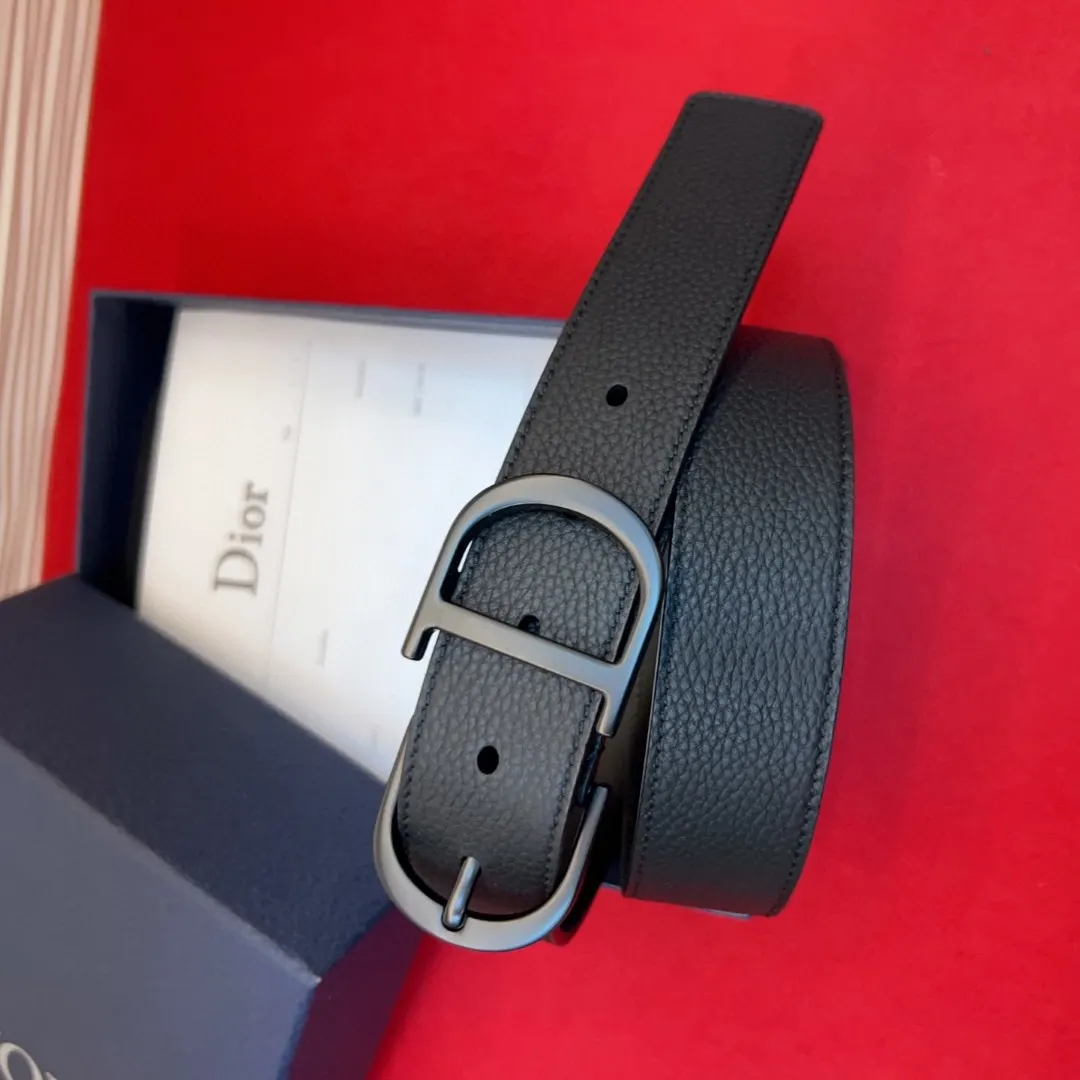 Dior 黑色牛皮包包 手提斜挎 手提包