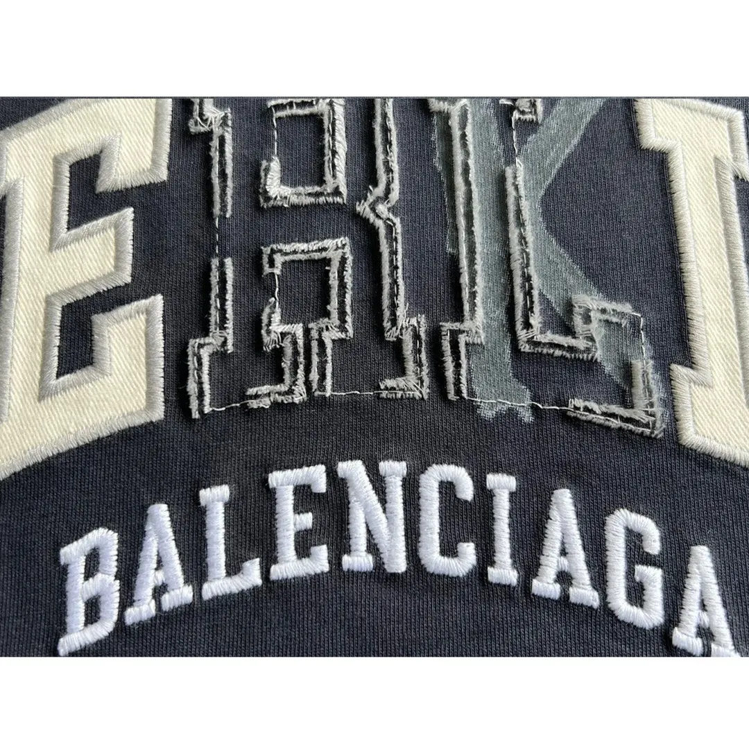 Balenciaga Logo Letter Short Sleeve T-Shirt Street