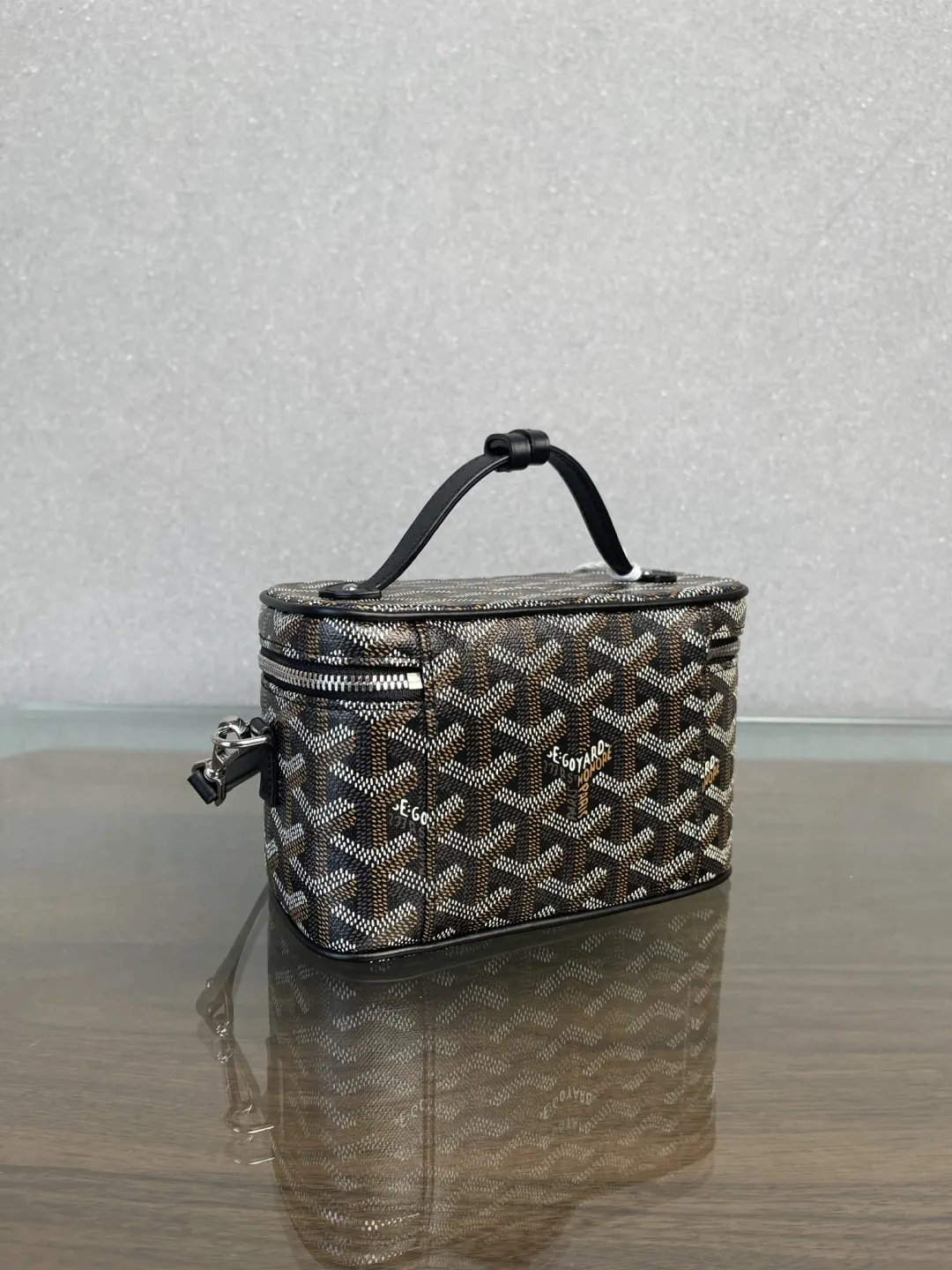 Goyard 黑色 小牛皮 化妝包 便携收納款