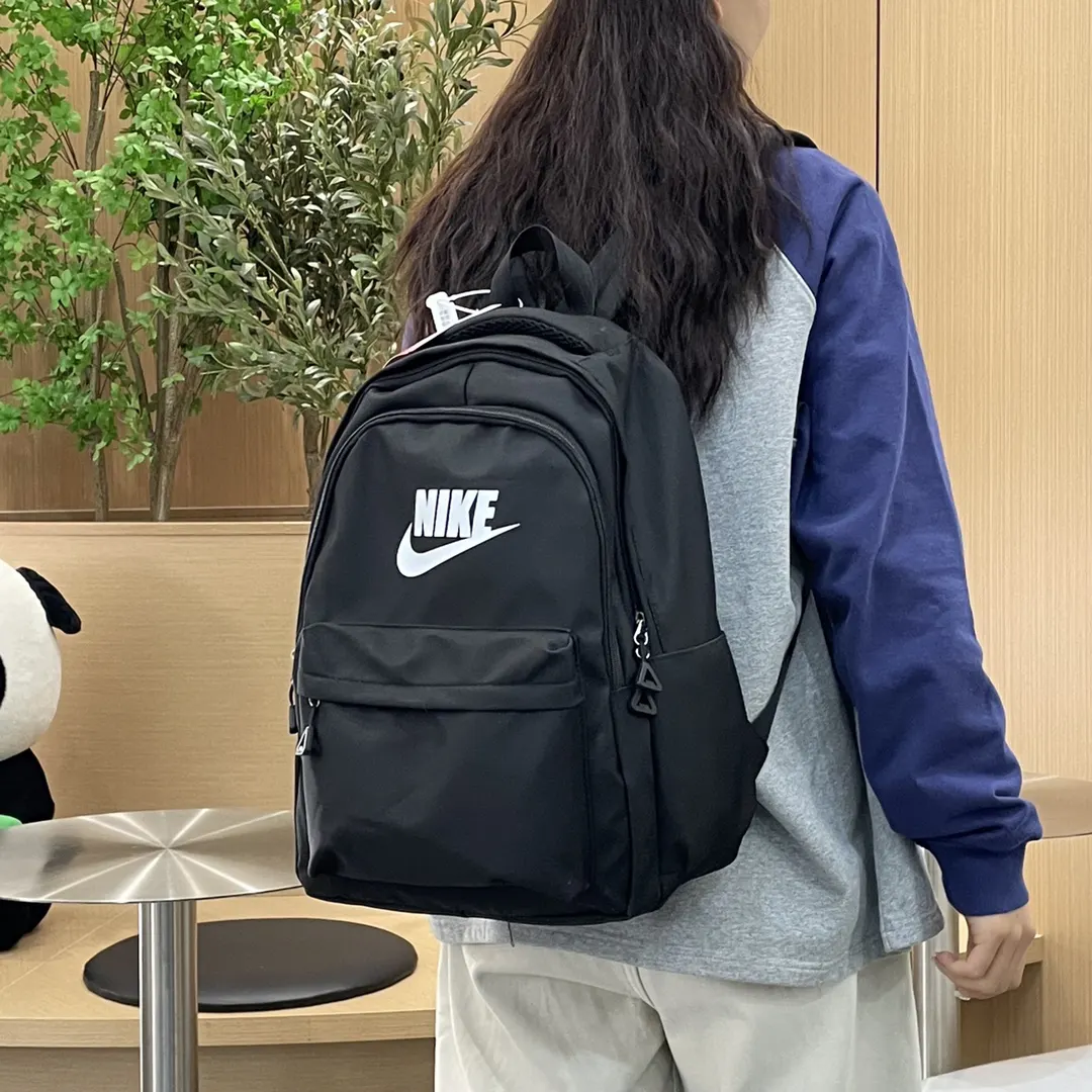 NIKE耐克 男女同款简约百搭休闲校园高中大学 双肩包 实用双肩款