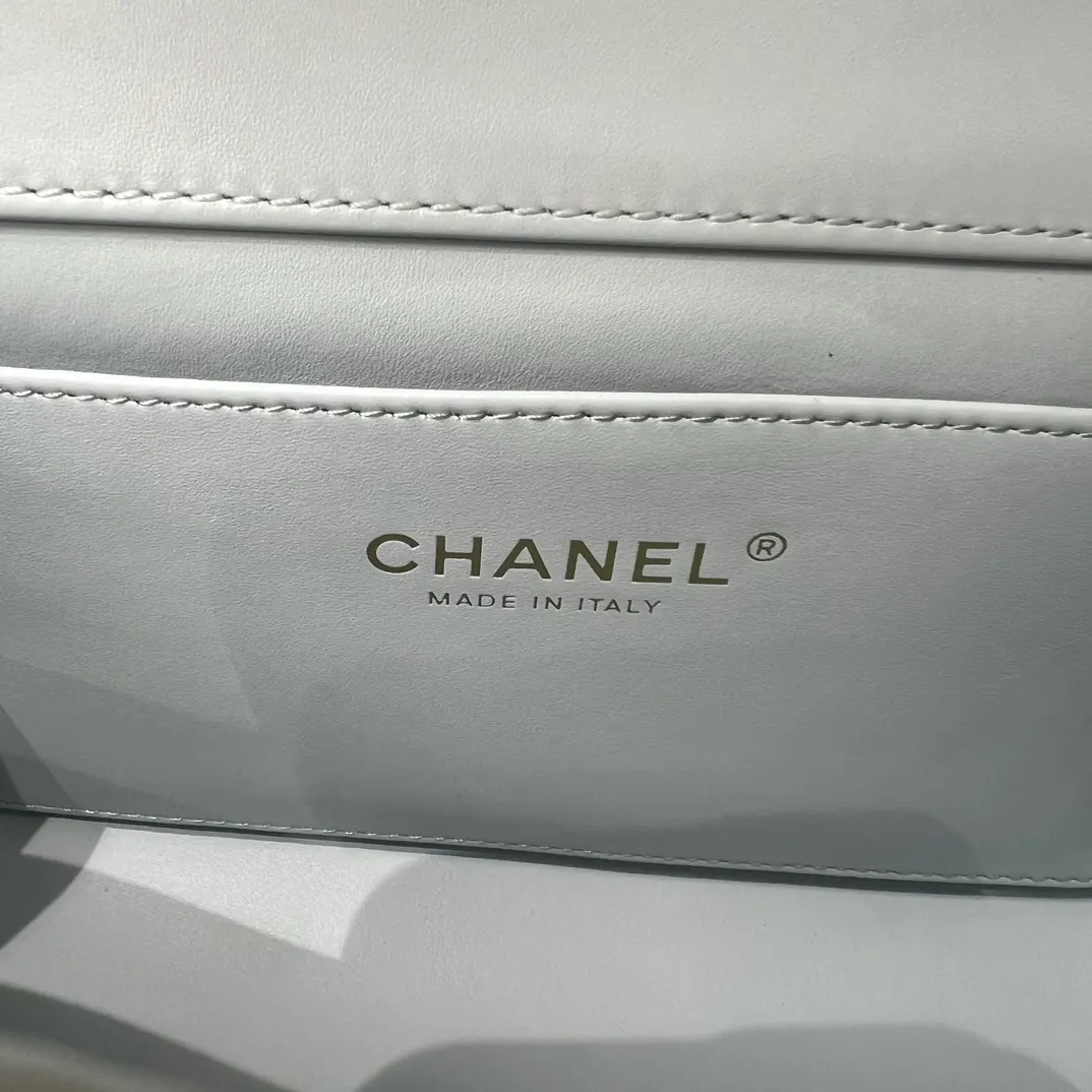 Chanel 小牛皮22 Bag鏈條包 單肩斜挎