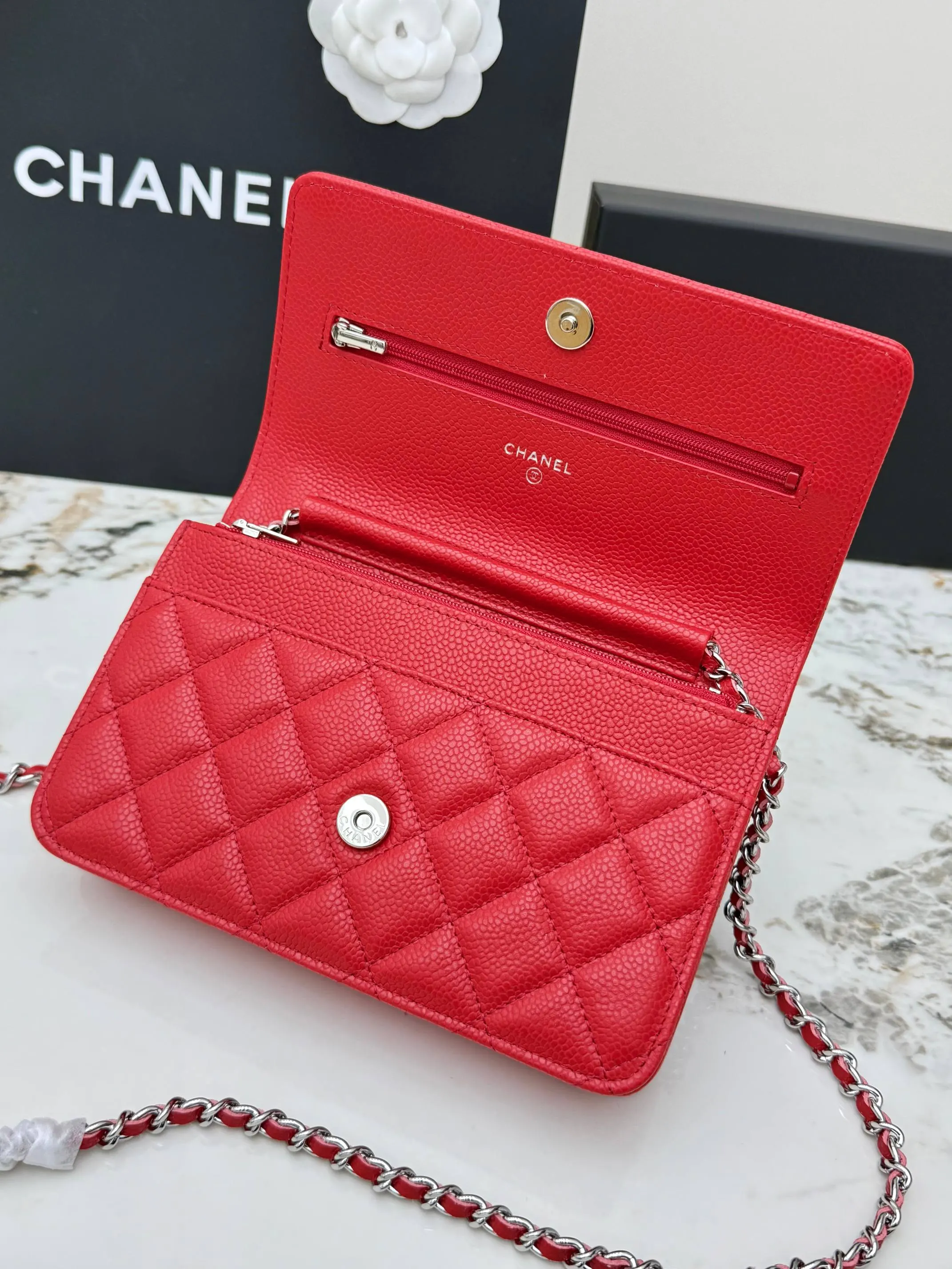 CHANEL 小牛皮 链条包 精致链条款