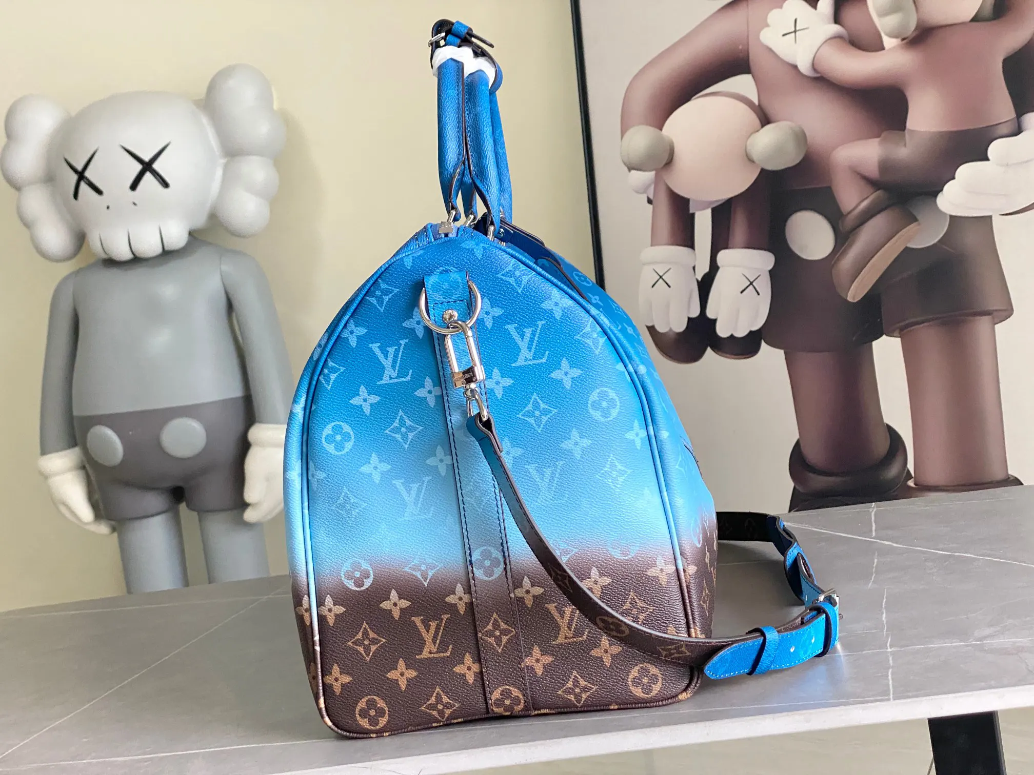 Keepall 帆布 旅行包 大容量旅行款