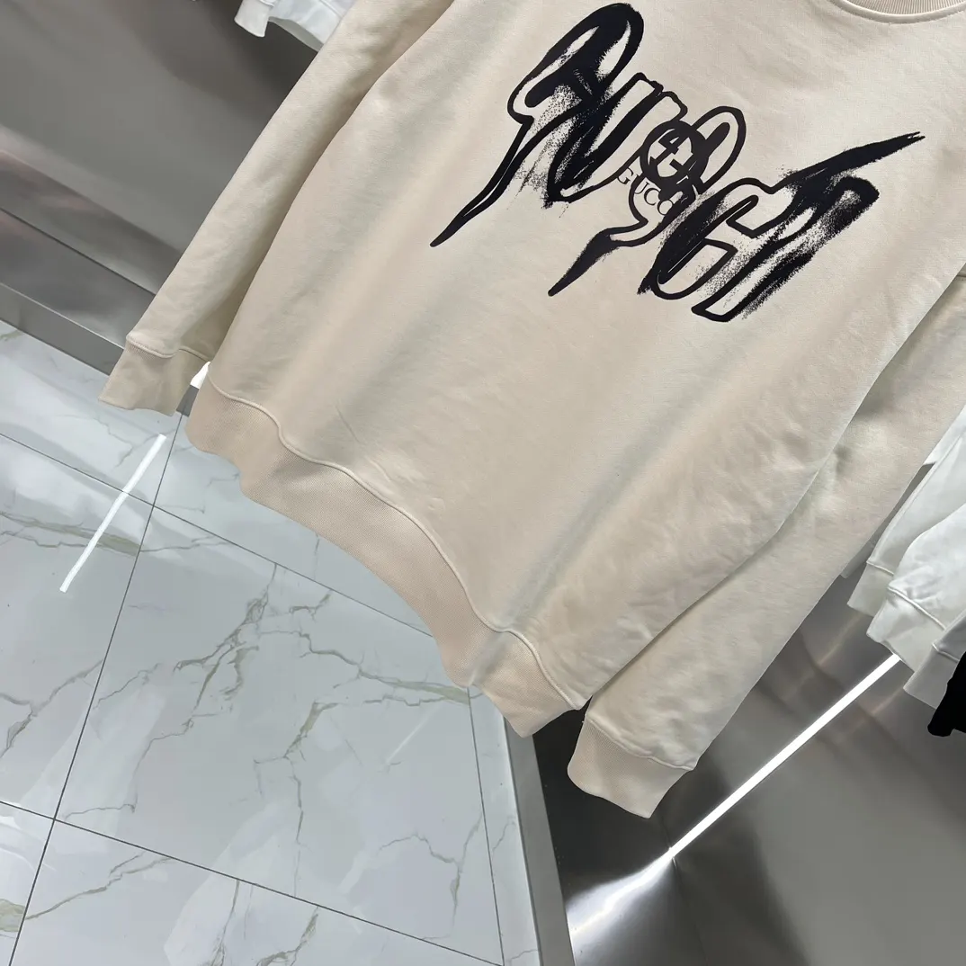 Gucci Logo印花圆领卫衣
