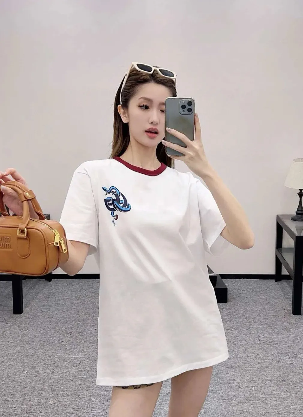 Gucci Logo印花短袖T恤