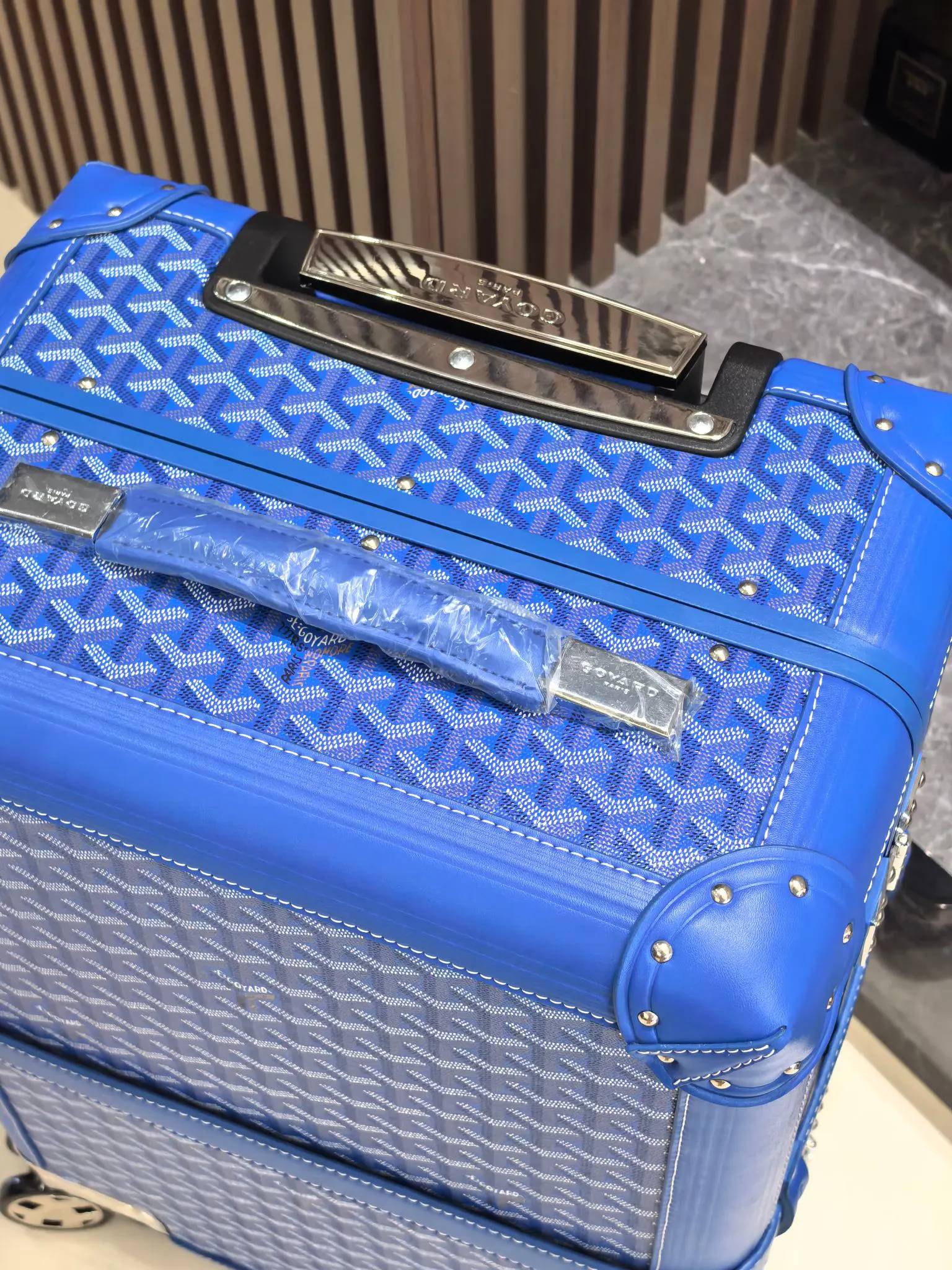 Goyard 戈雅 寸登机箱 全手工精心打造 行李箱 旅行拉杆款 轻便出行款