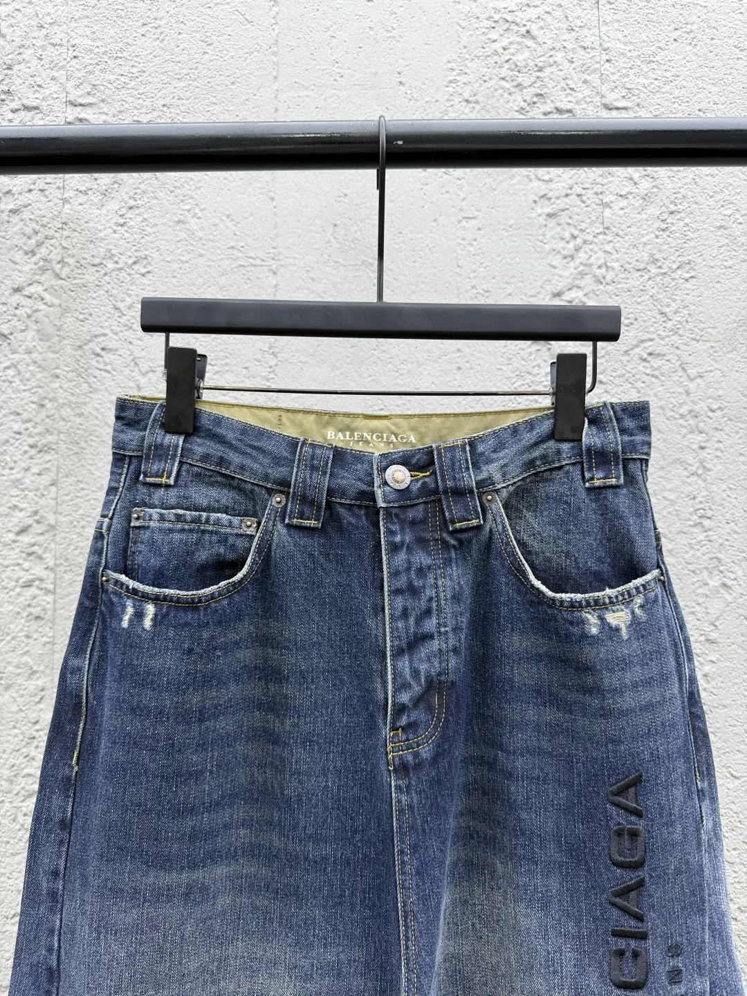 Balenciaga Denim Pants Blue