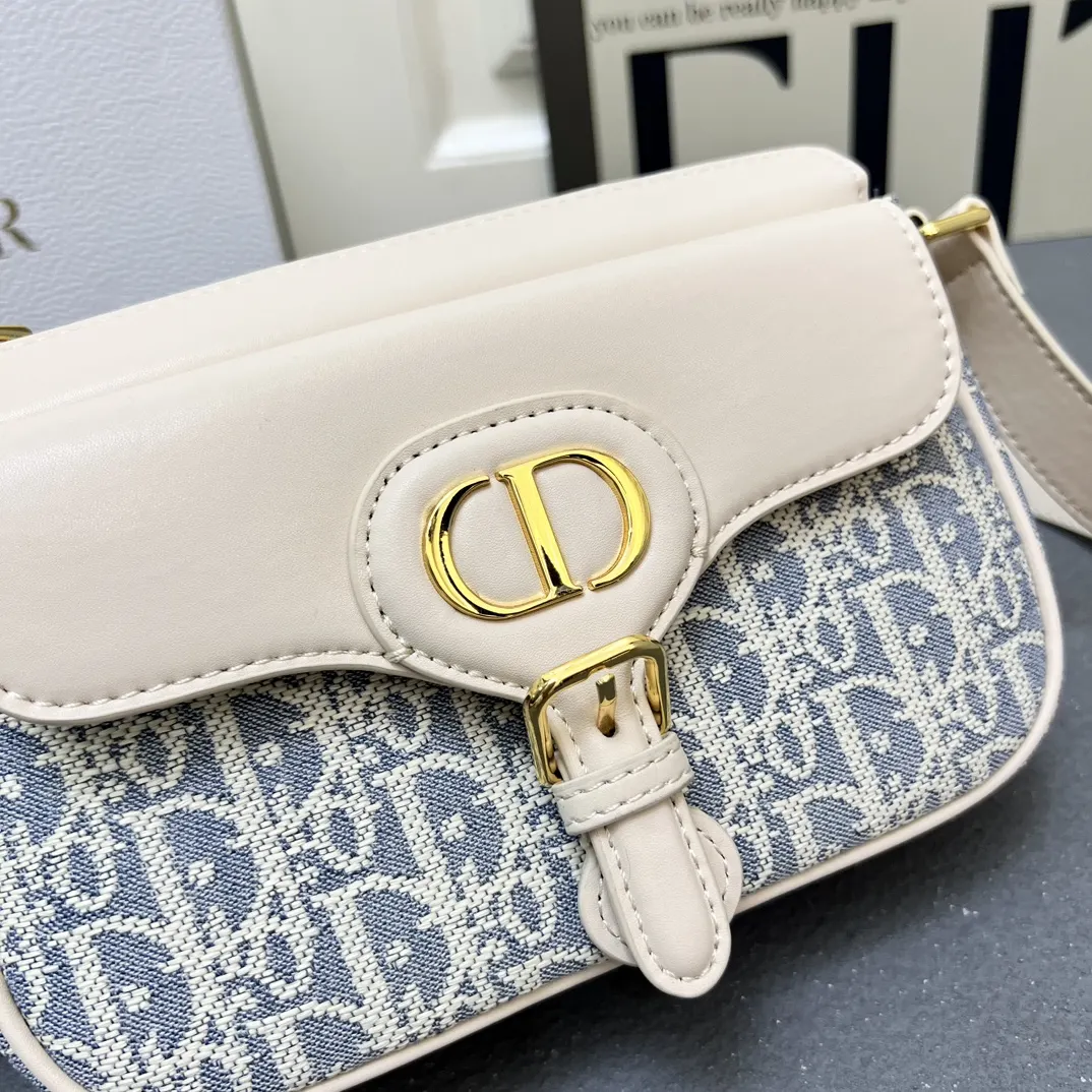 Dior Oblique老花牛皮手袋 手提斜挎 复古