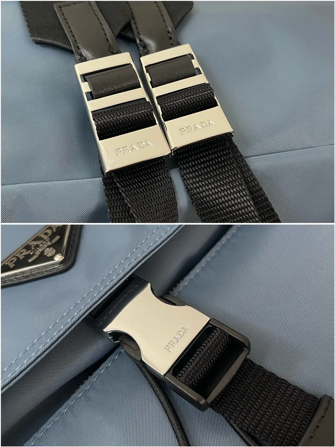 尼龍 雙肩包航空藍 背包 Exp 实用雙肩款
