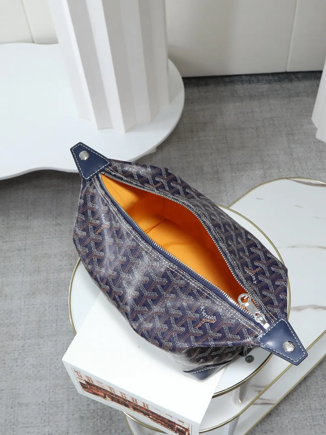 Goyard 戈雅 化妆 收纳袋 内里有双隔层 手拿包 精致手拿款