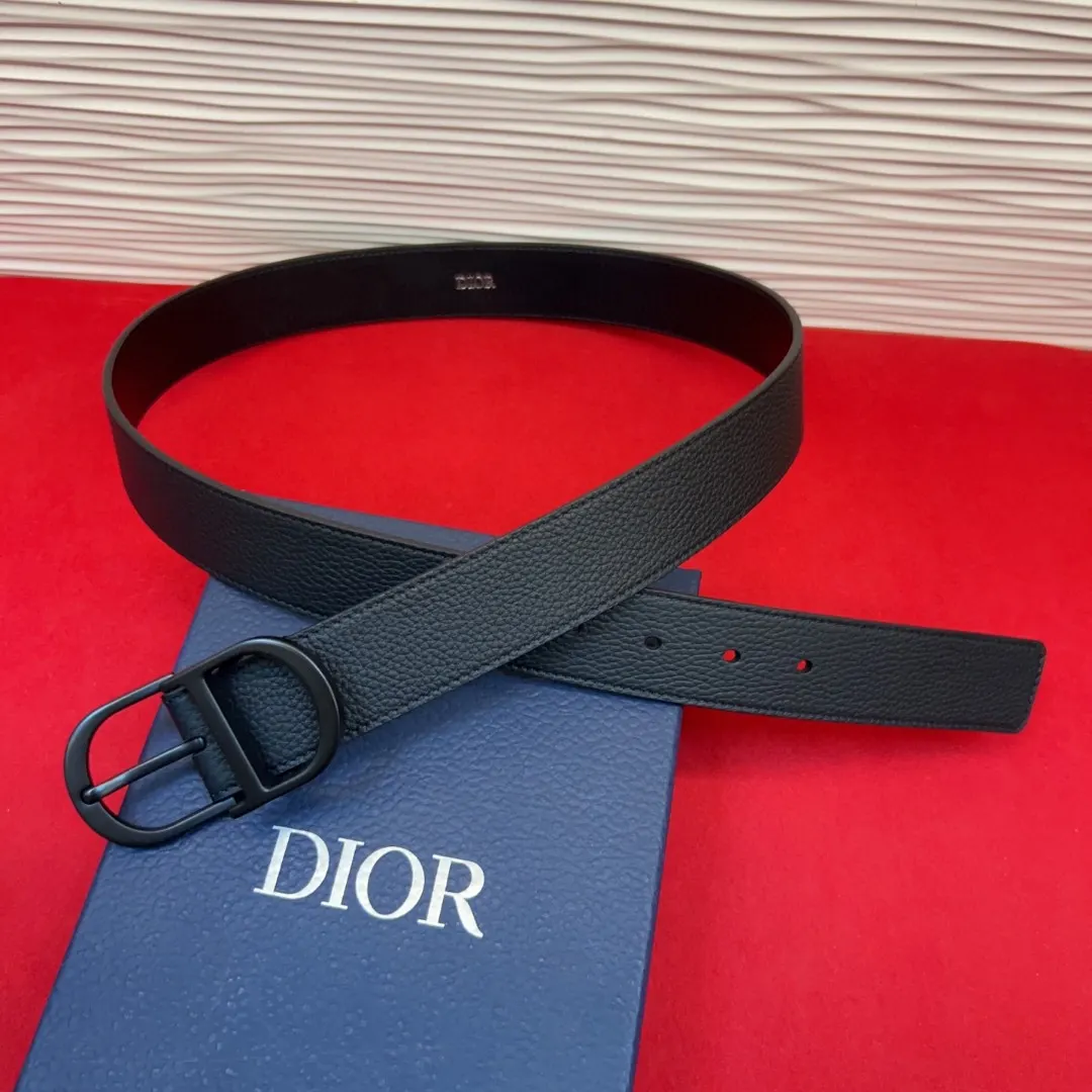 Dior 黑色牛皮包包 手提斜挎 手提包