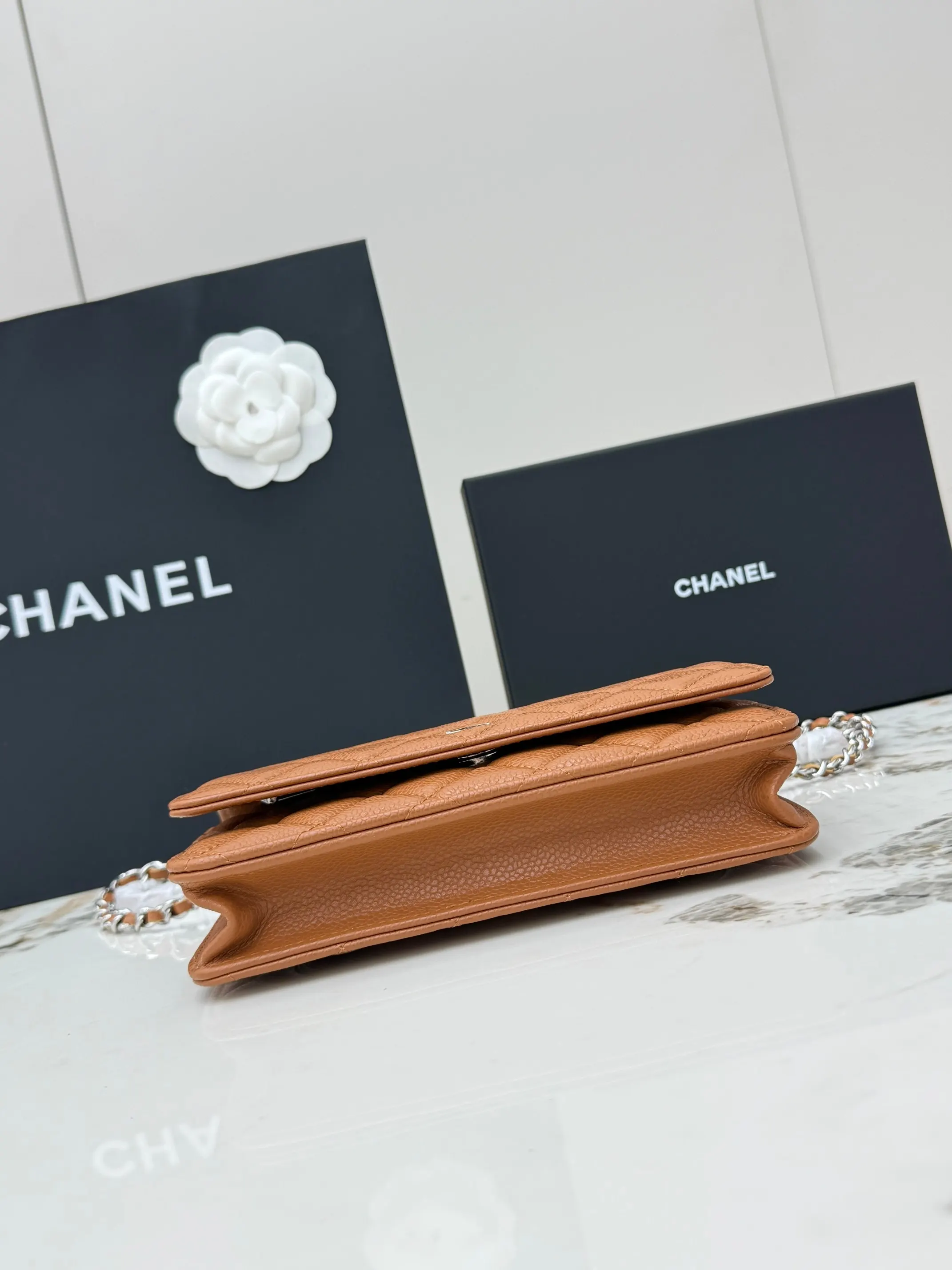CHANEL 小牛皮 链条包 精致链条款