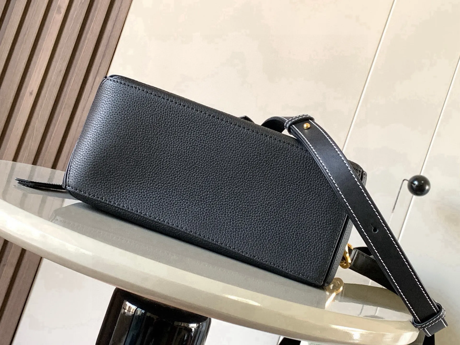 Black Clutch Bag Leather