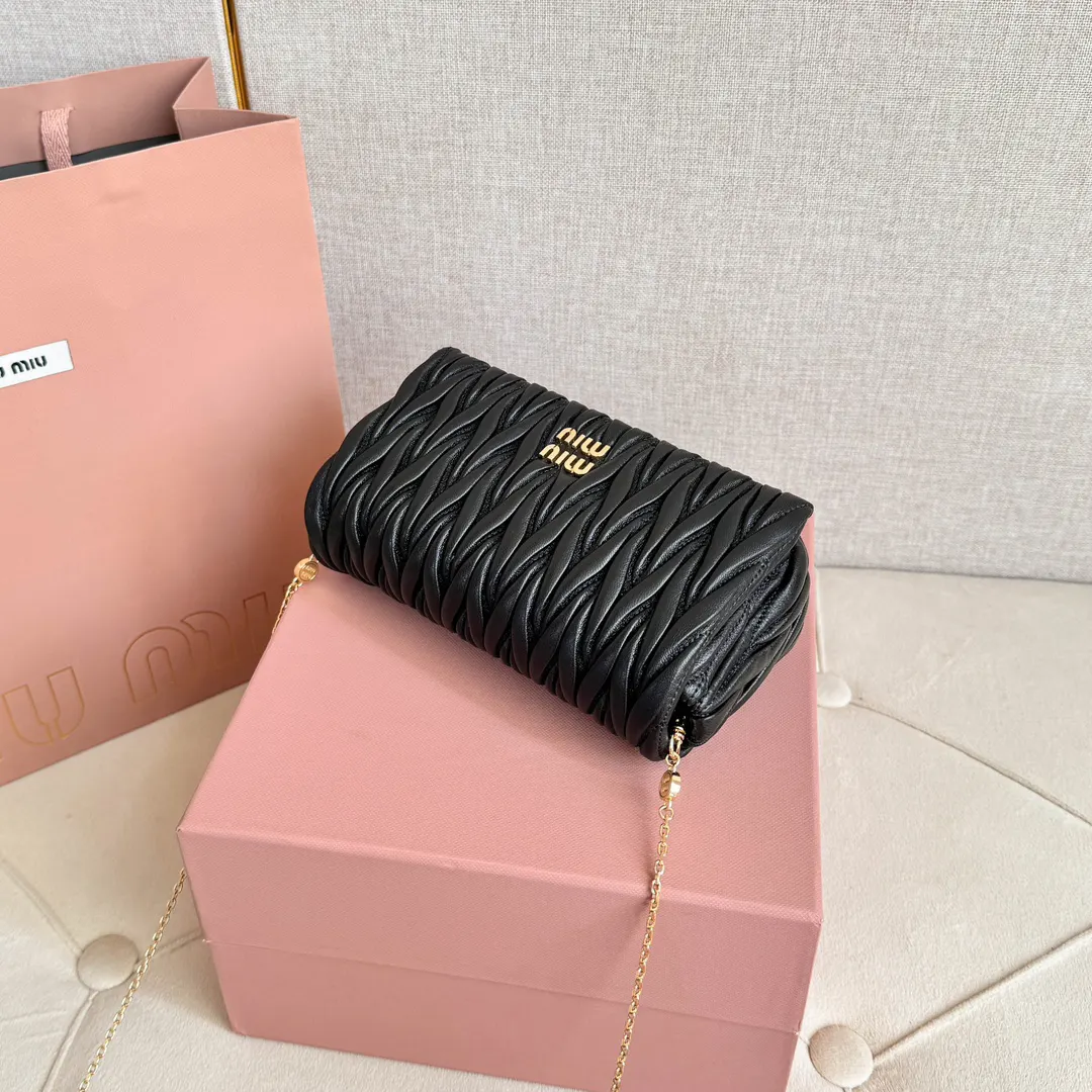 Miu 羊皮 鏈條包 精致鏈條款