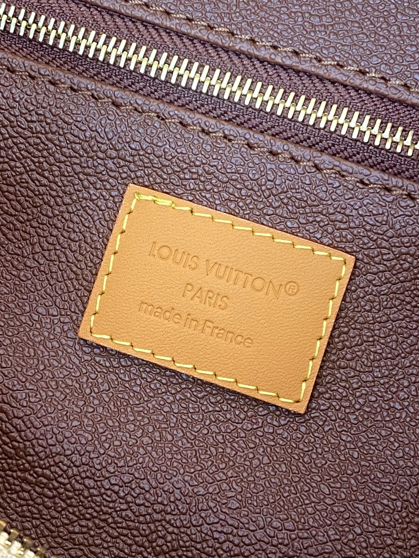 Cosmetic Pouch Leather