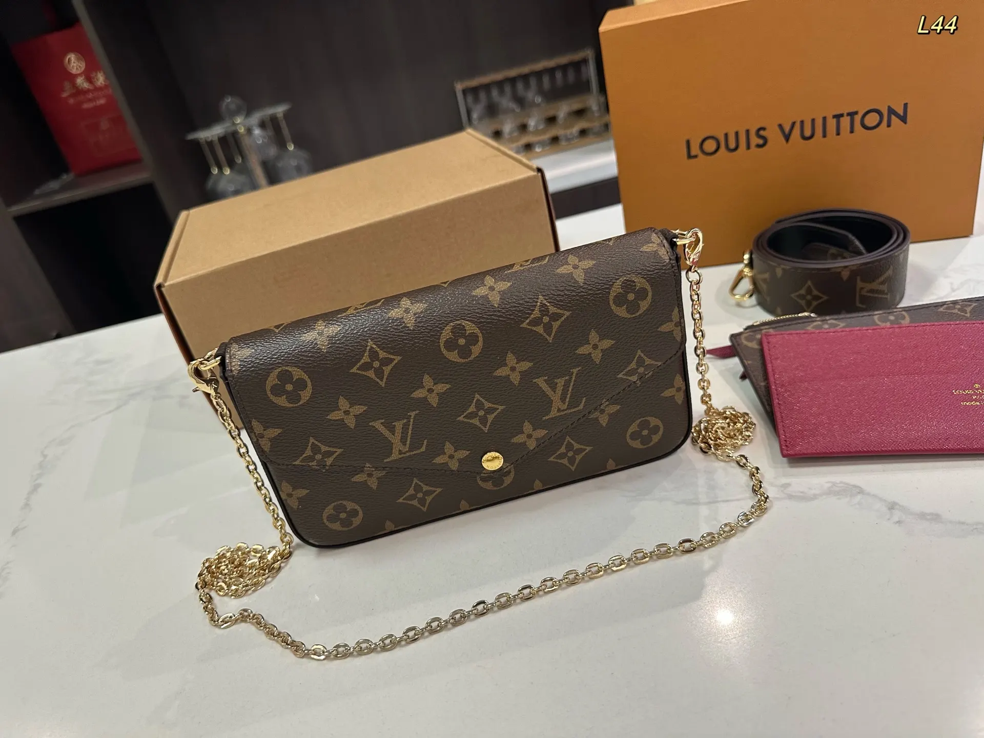 Louis Vuitton Hobo Shoulder Bag Vintage