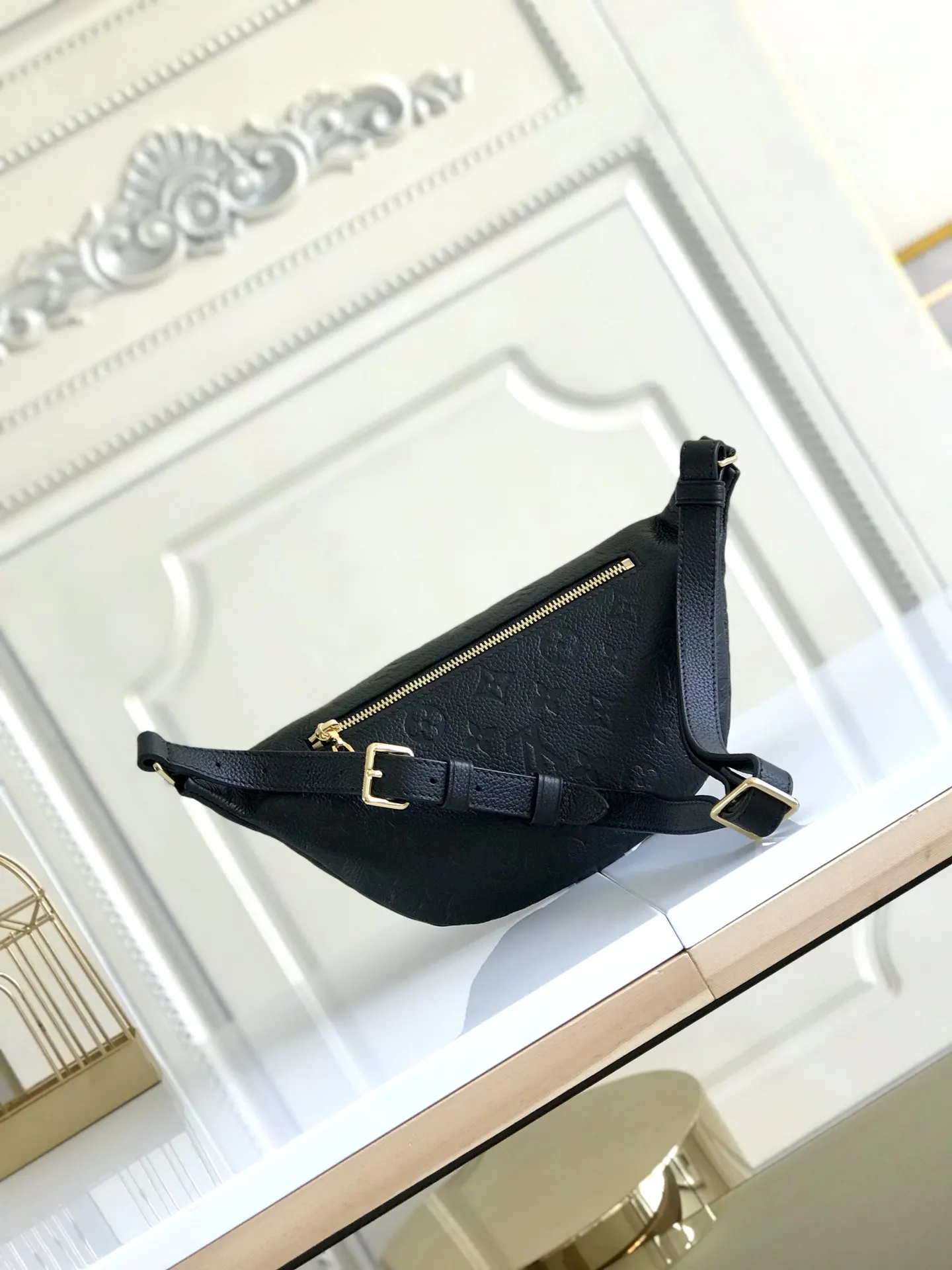 Black White Belt Bag Casual