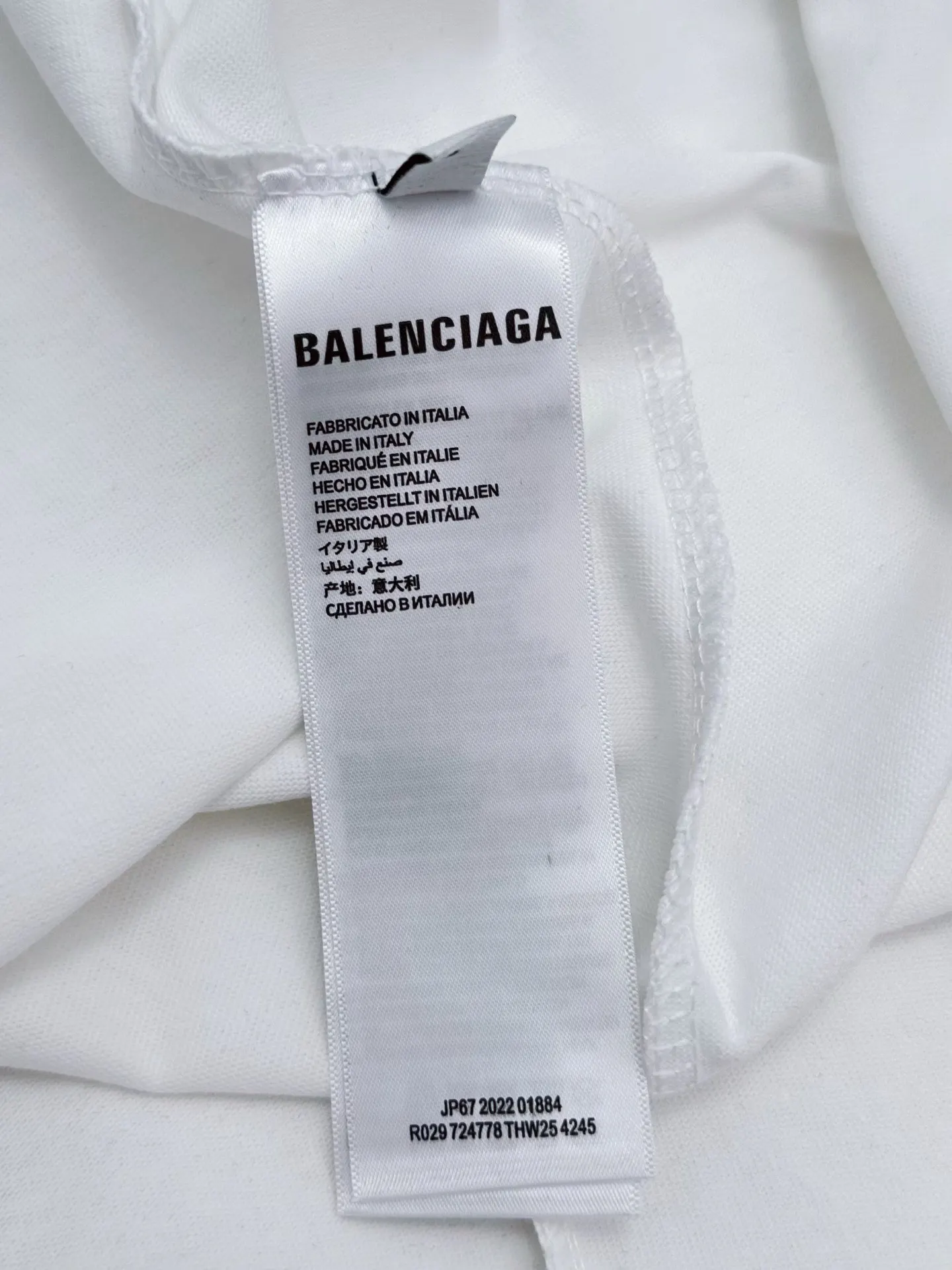 Balenciaga 2026SS 字母 印花 短袖T恤 街头休闲款