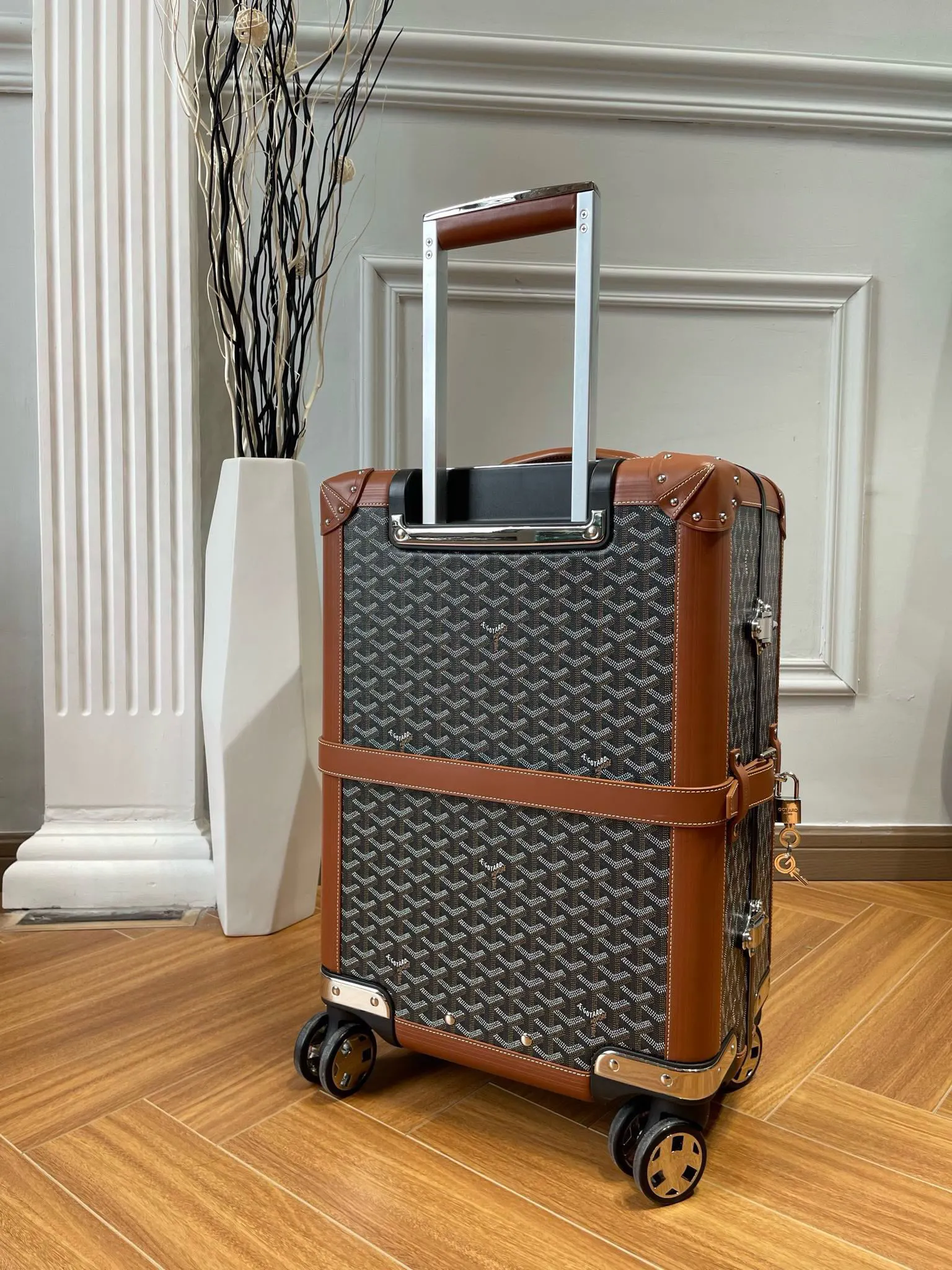 Goyard 戈雅 旅行箱 拉杆箱 行李箱 登机箱 旅行拉杆款 輕便出行款