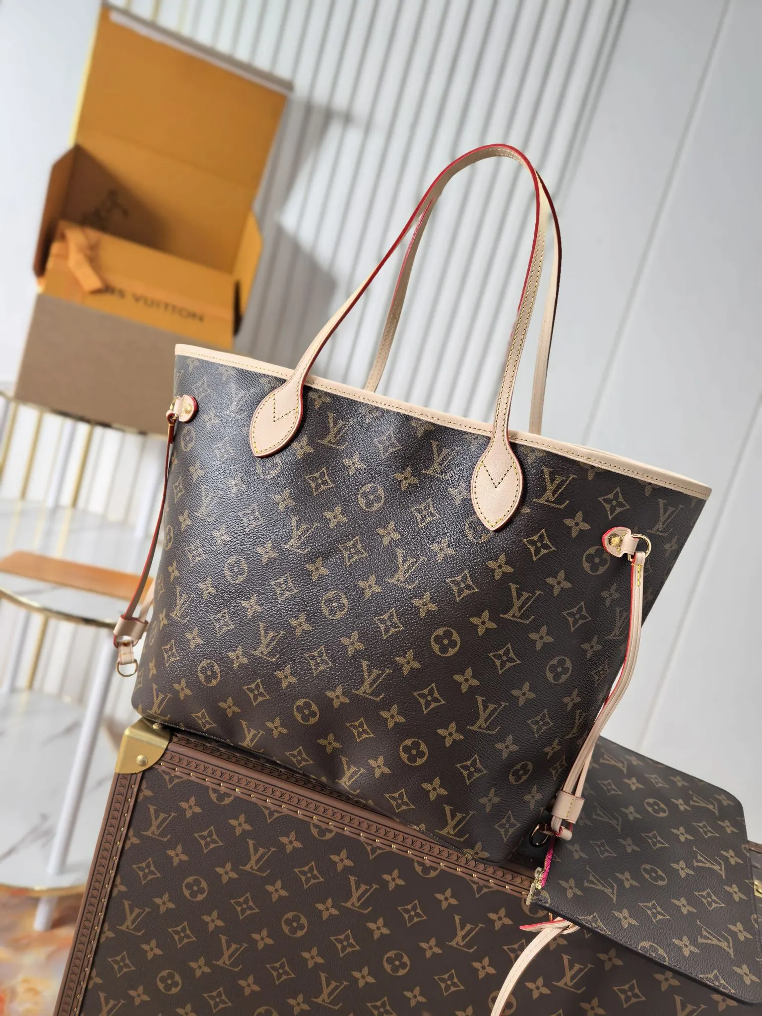 Monogram Clutch Bag Canvas