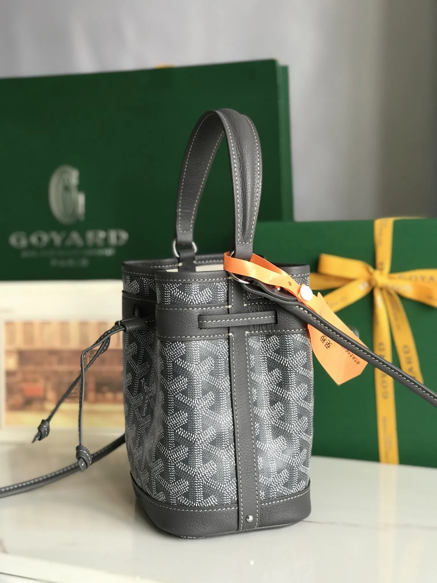 Goyard 皮革 × ×鼎鼎戈雅 水桶包 休閒水桶款