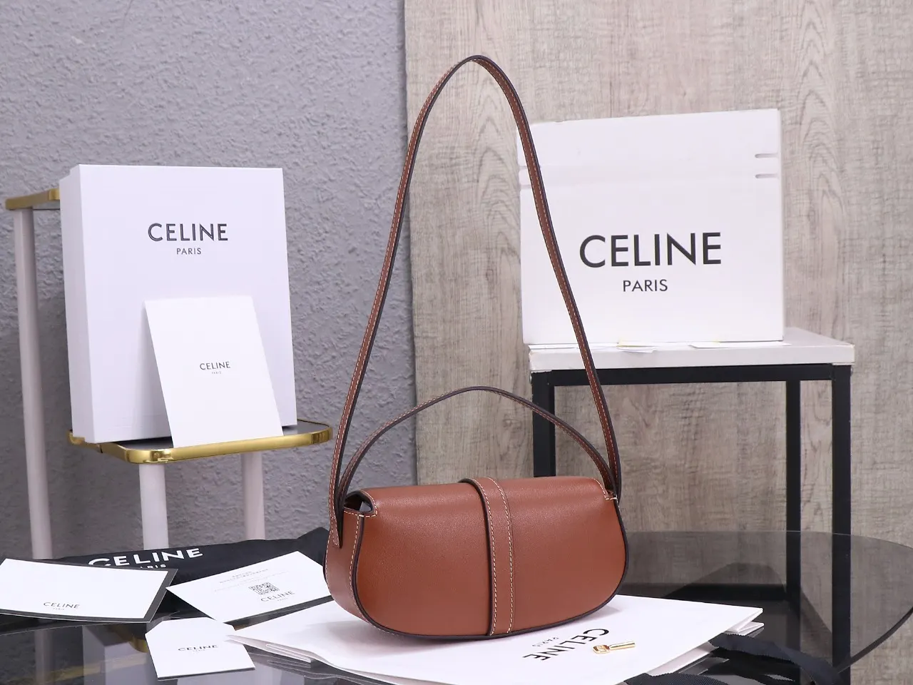 Celine 全钢五金 单肩包 日常单肩背款