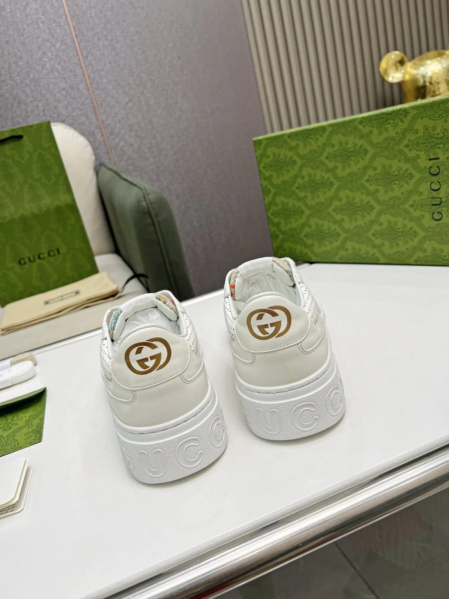 Gucci Logo休闲运动鞋