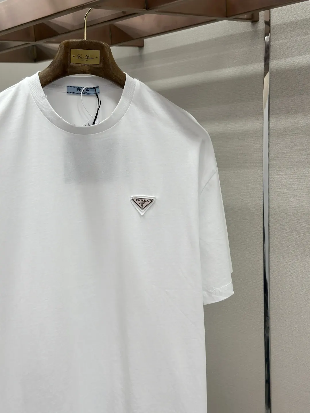 Prada 棉质 Logo 短袖T恤