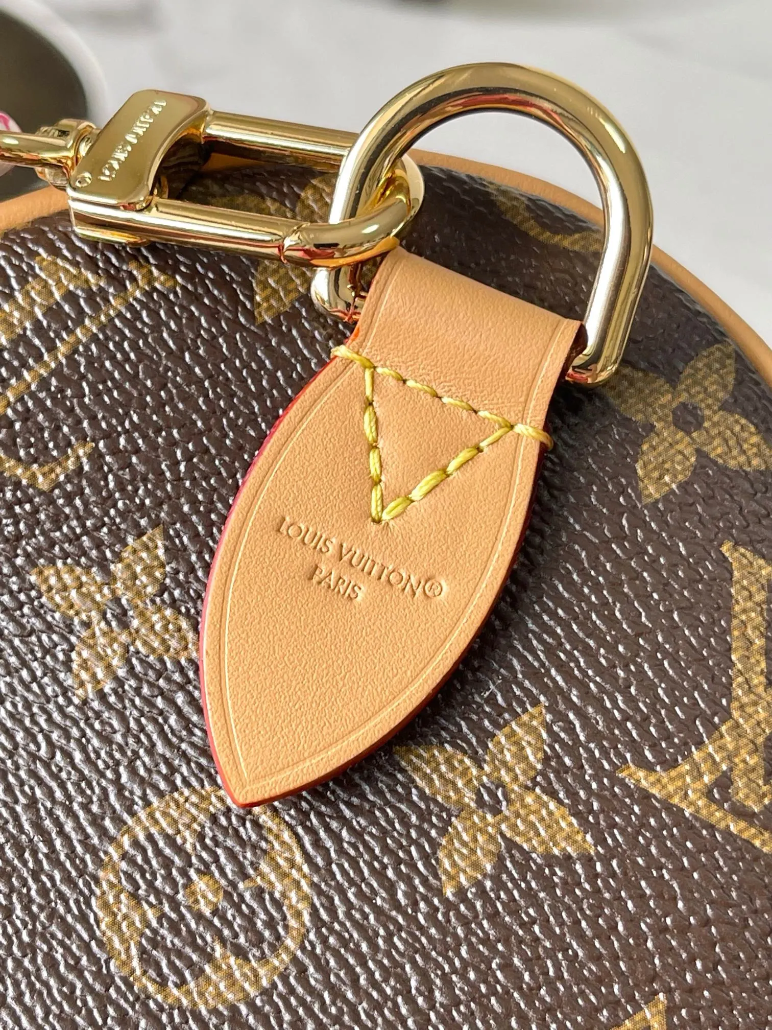 Louis Vuitton Speedy 老花手提斜背包