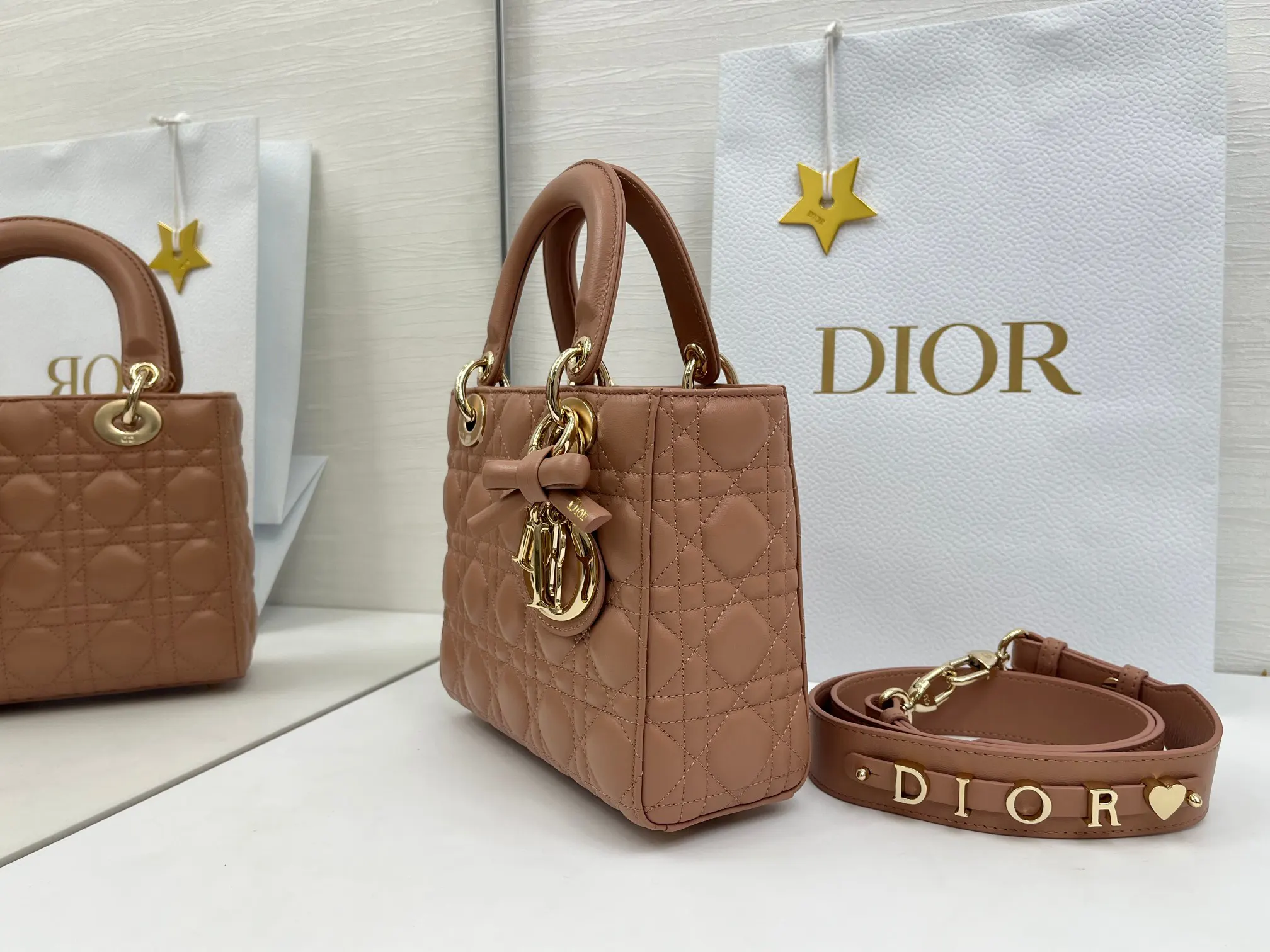 Dior My ABCDior 羊皮手袋 手提斜挎 复古