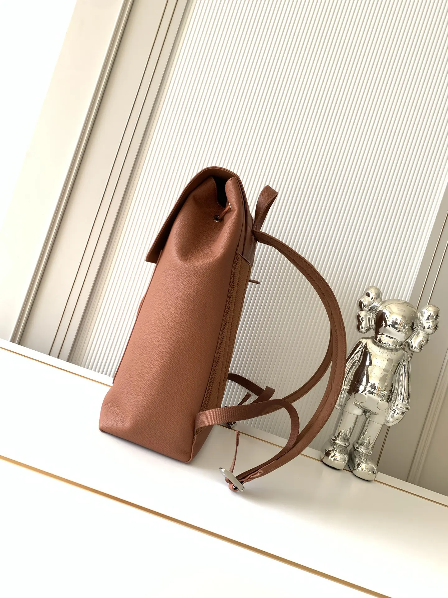 Louis Vuitton Brown Backpack Leather