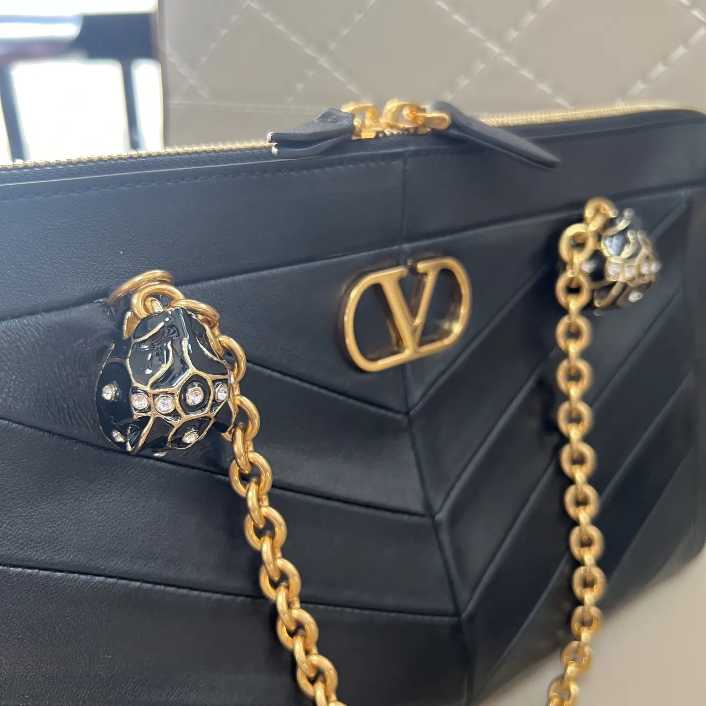 Gold Chain Bag