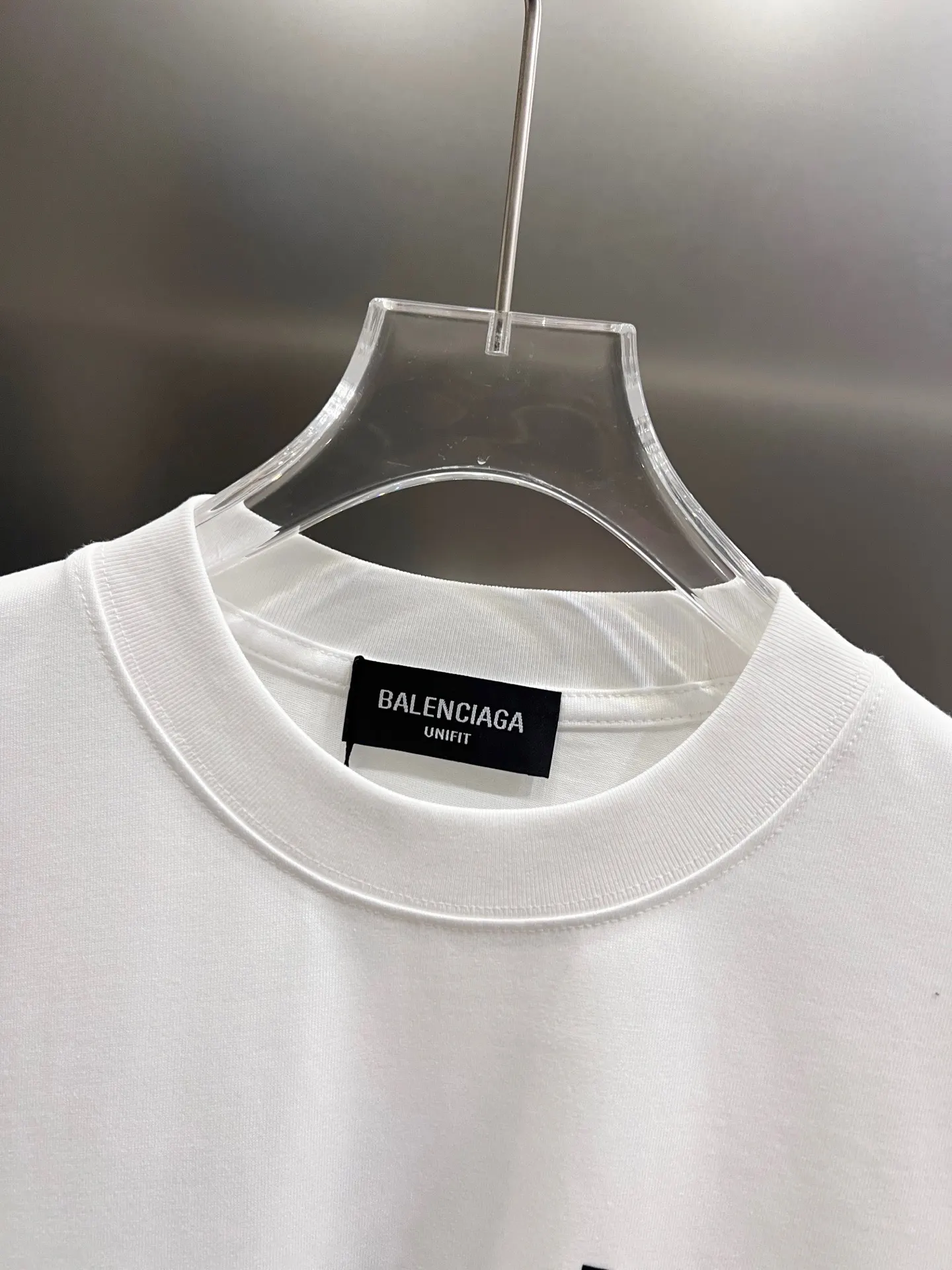 Balenciaga Black Logo Short Sleeve T-Shirt Loose